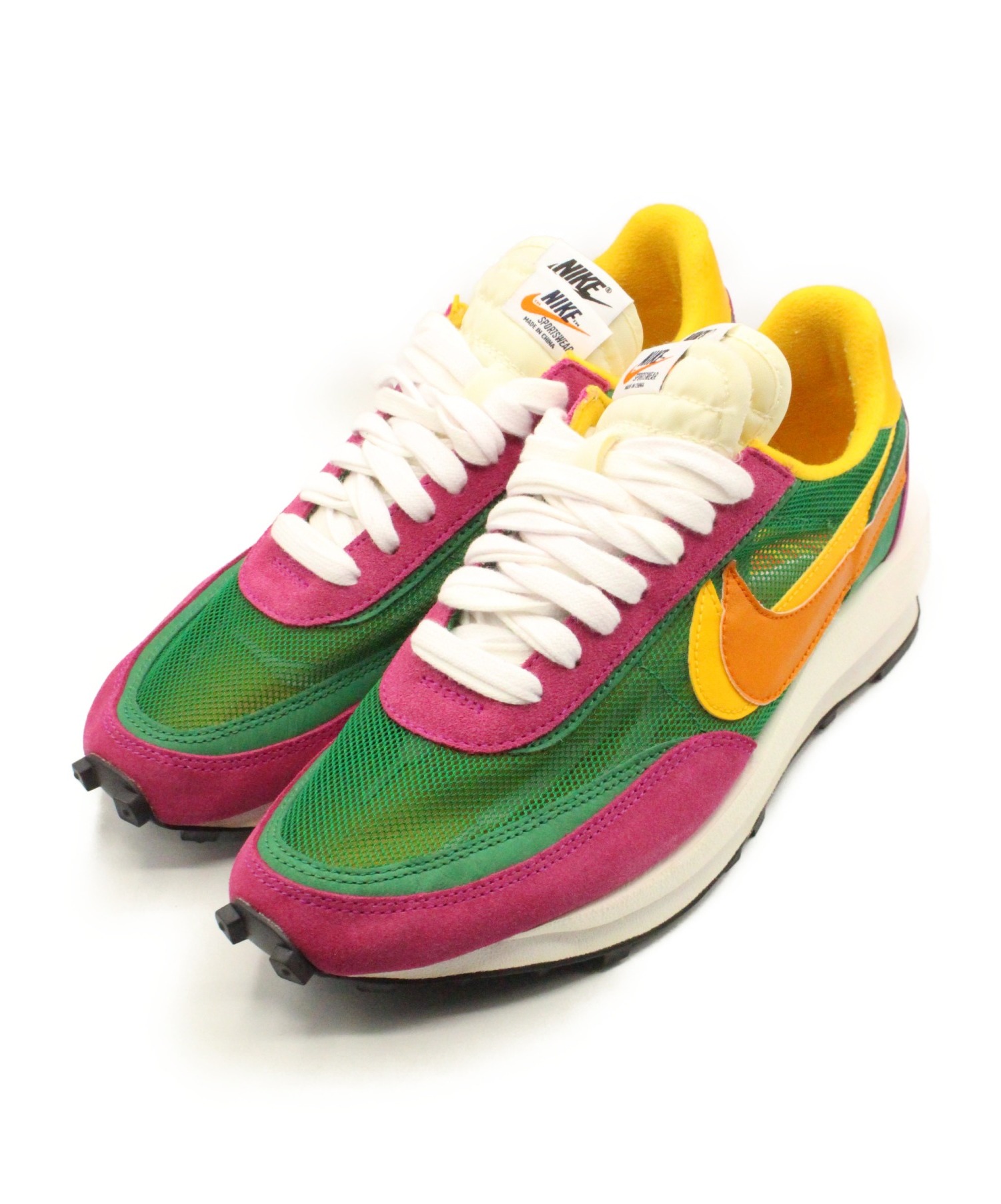 NIKE (ナイキ) SACAI LD WAFFLE グリーン サイズ:27.5cm