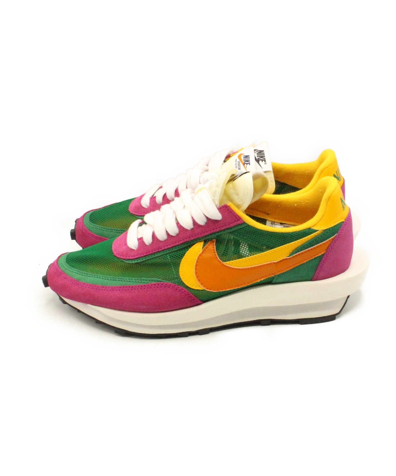 中古・古着通販】NIKE (ナイキ) SACAI LD WAFFLE グリーン サイズ:27.5