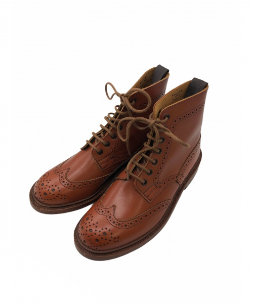 中古・古着通販】Trickers (トリッカーズ) カントリーブーツ キャメル