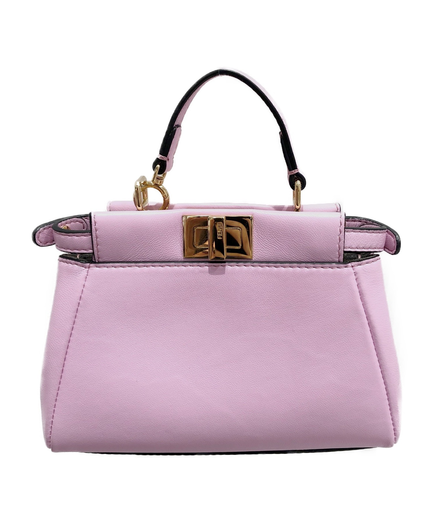 FENDI (フェンディ) マイクロピーカブー ピンク 8M0355 K47-159-8241