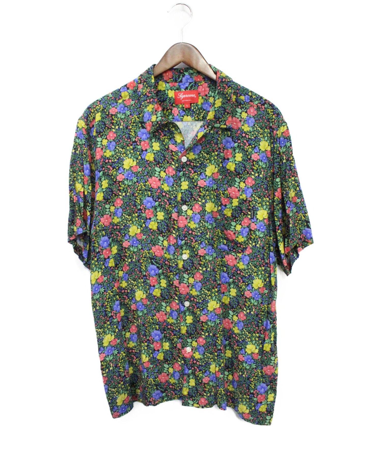 Supreme Floral Rayon S/S Shirt Small
