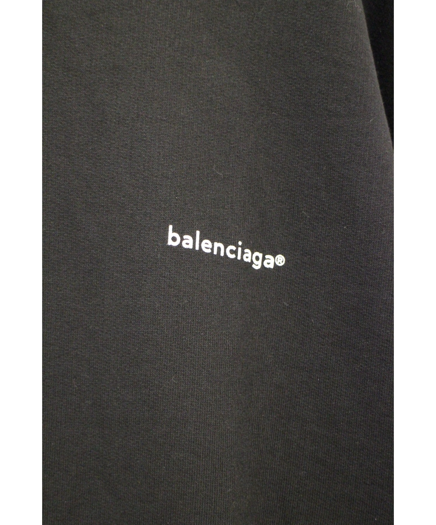 BALENCIAGA (バレンシアガ) スモールロゴパーカー ブラック サイズ:M