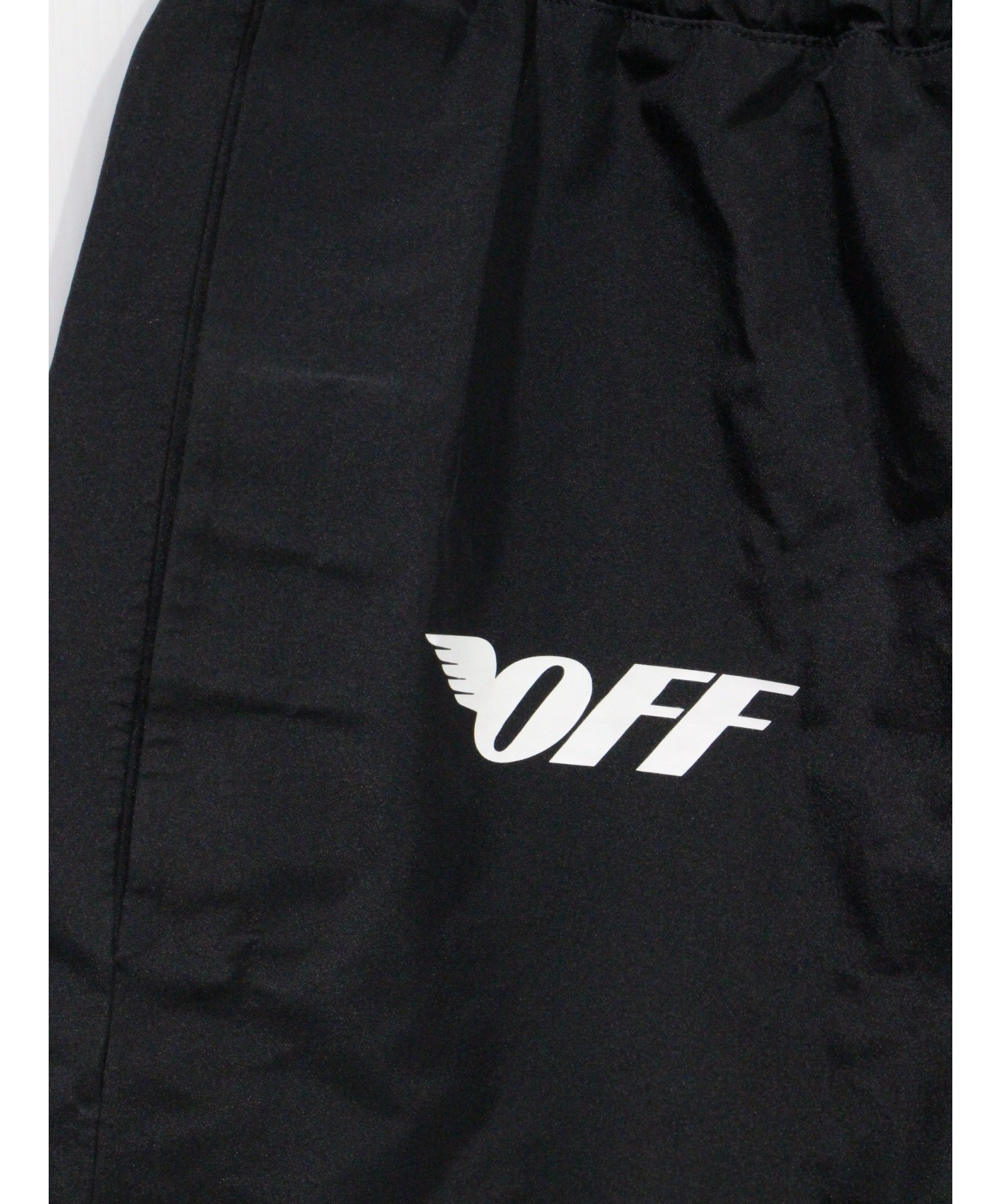 中古・古着通販】OFFWHITE (オフホワイト) ロゴプリントパンツ