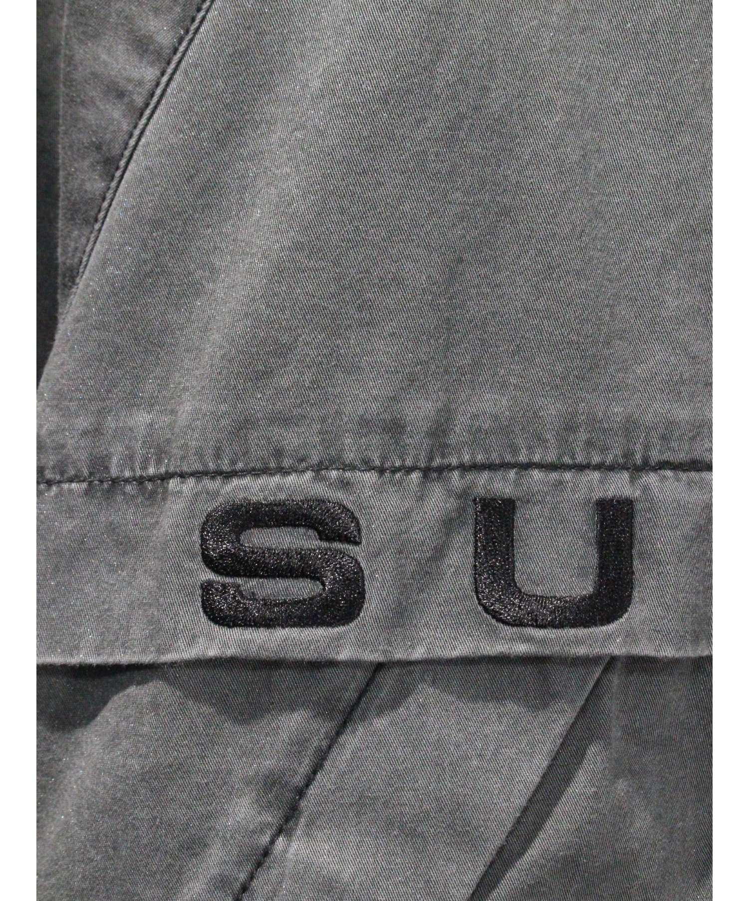 Supreme (シュプリーム) Overdyed Twill Hooded Jacket グレー サイズ:SIZE 2
