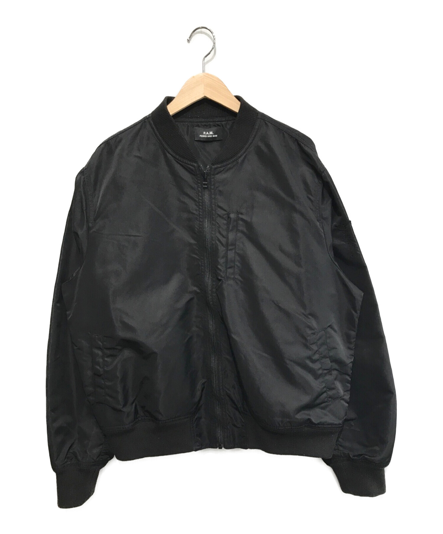 PAM (パム) MA-1ジャケット ブラック サイズ:SIZE L
