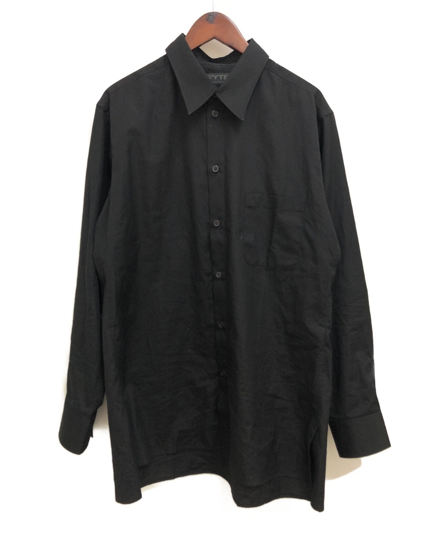 s’yte (サイト) ブロードシャツ ブラック サイズ:3