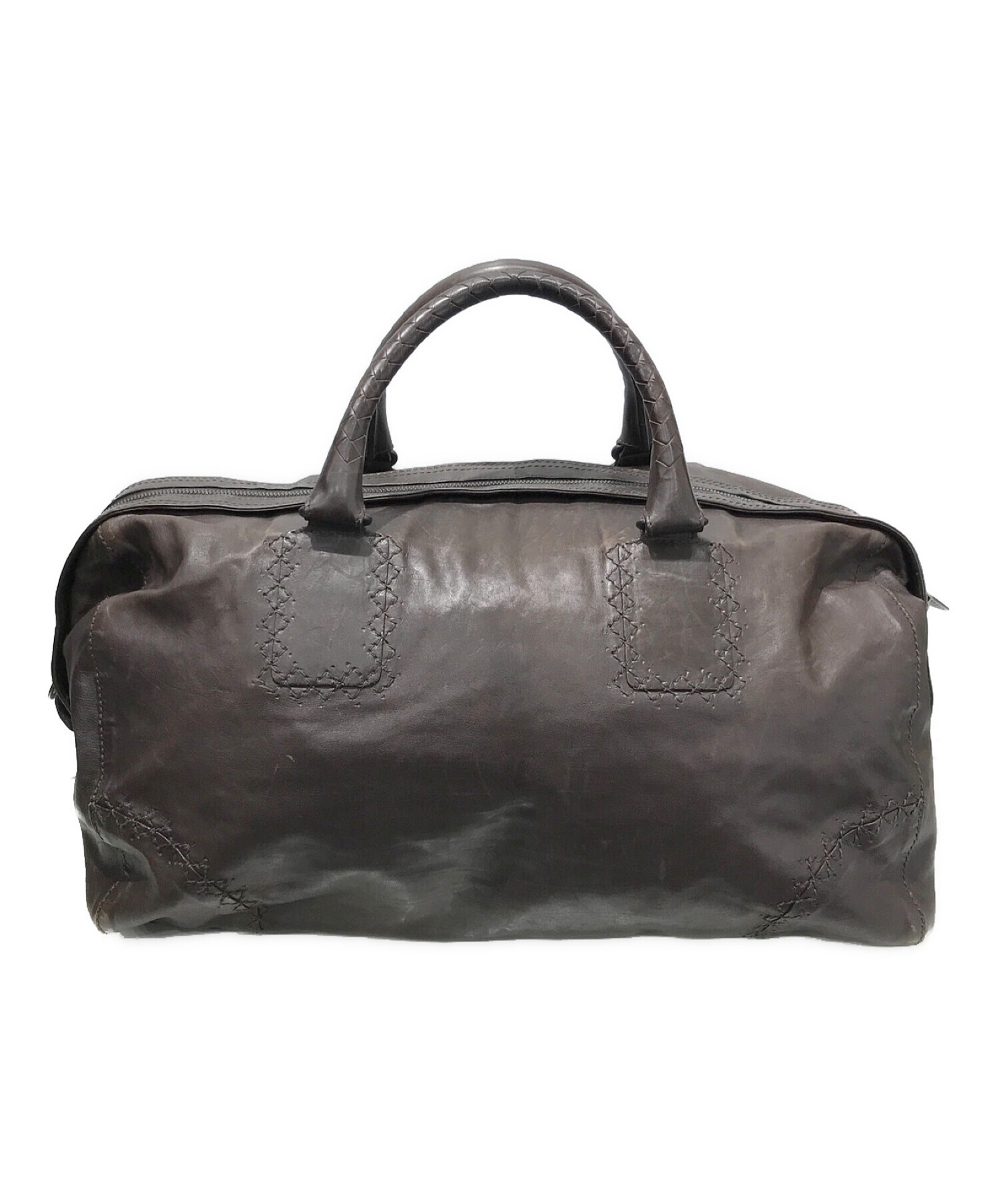 中古・古着通販】BOTTEGA VENETA (ボッテガベネタ) 2WAYボストンバッグ