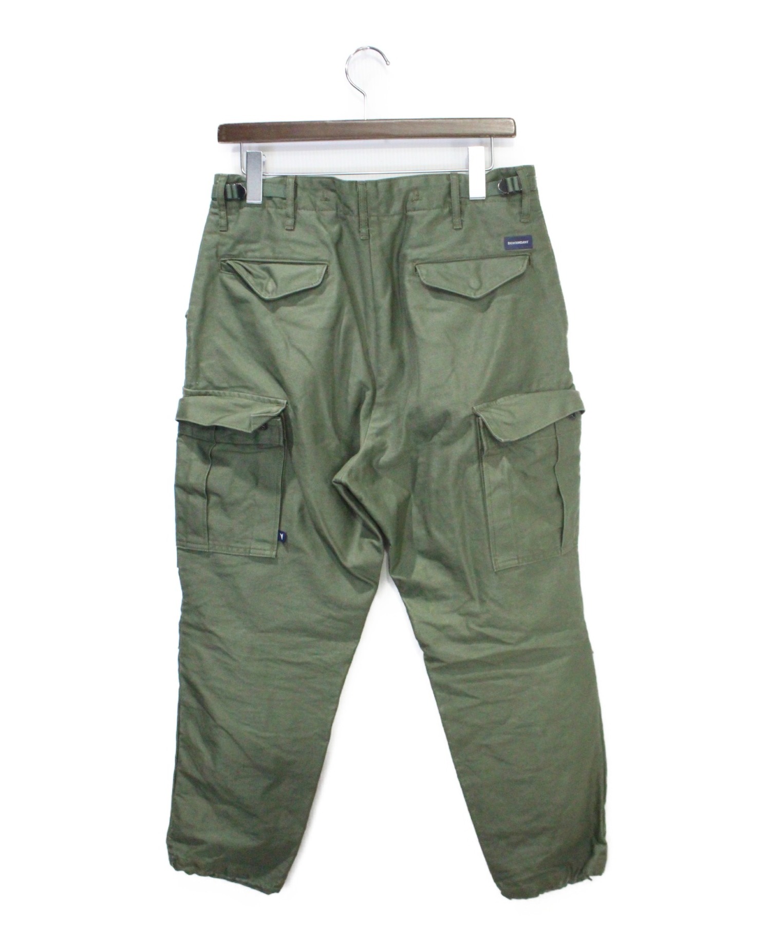 DESCENDANT (ディセンダント) CARGO TWILL TROUSERS オリーブ サイズ:1