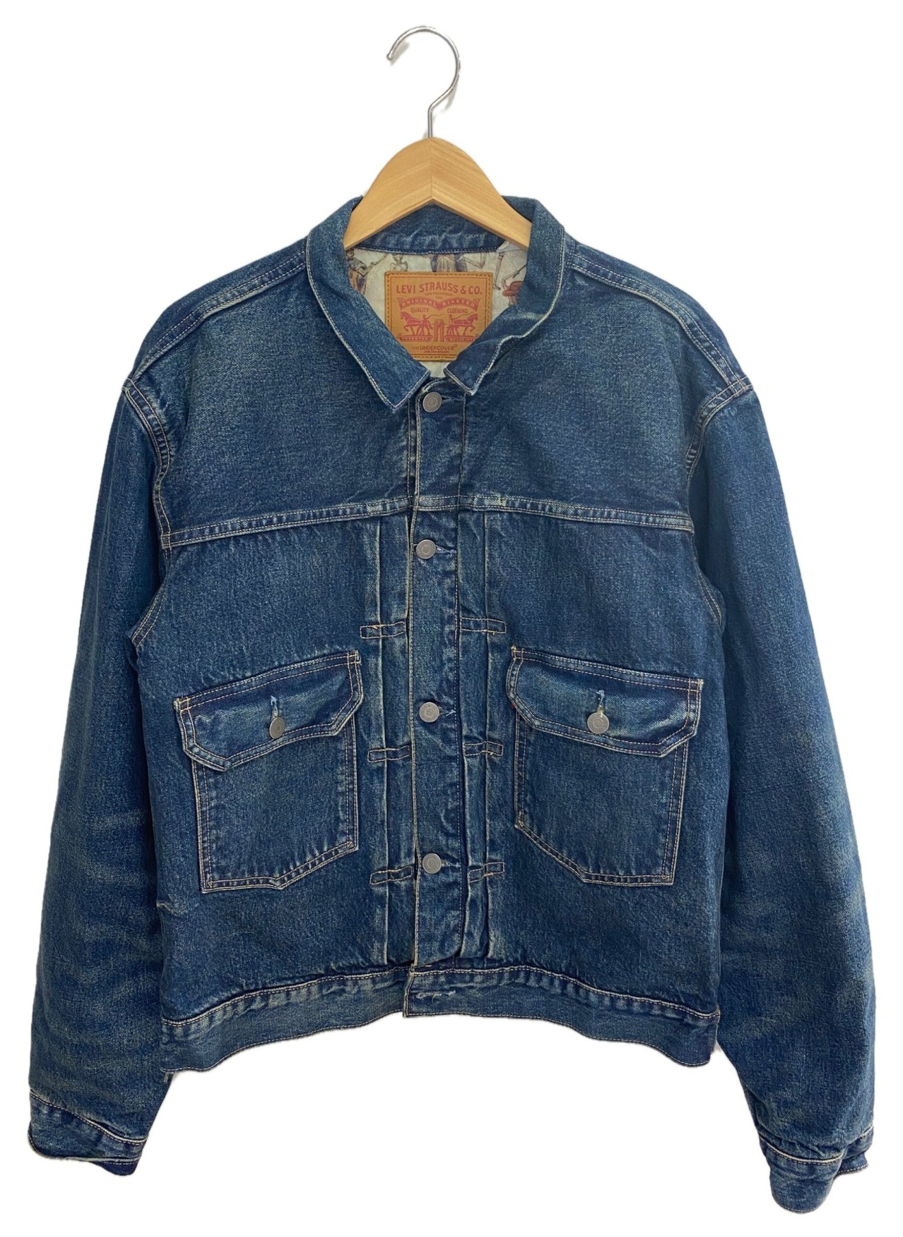 LEVI'S×UNDERCOVER (リーバイス×アンダーカバー) TRUCKER TYPE2 JKT サイズ:M