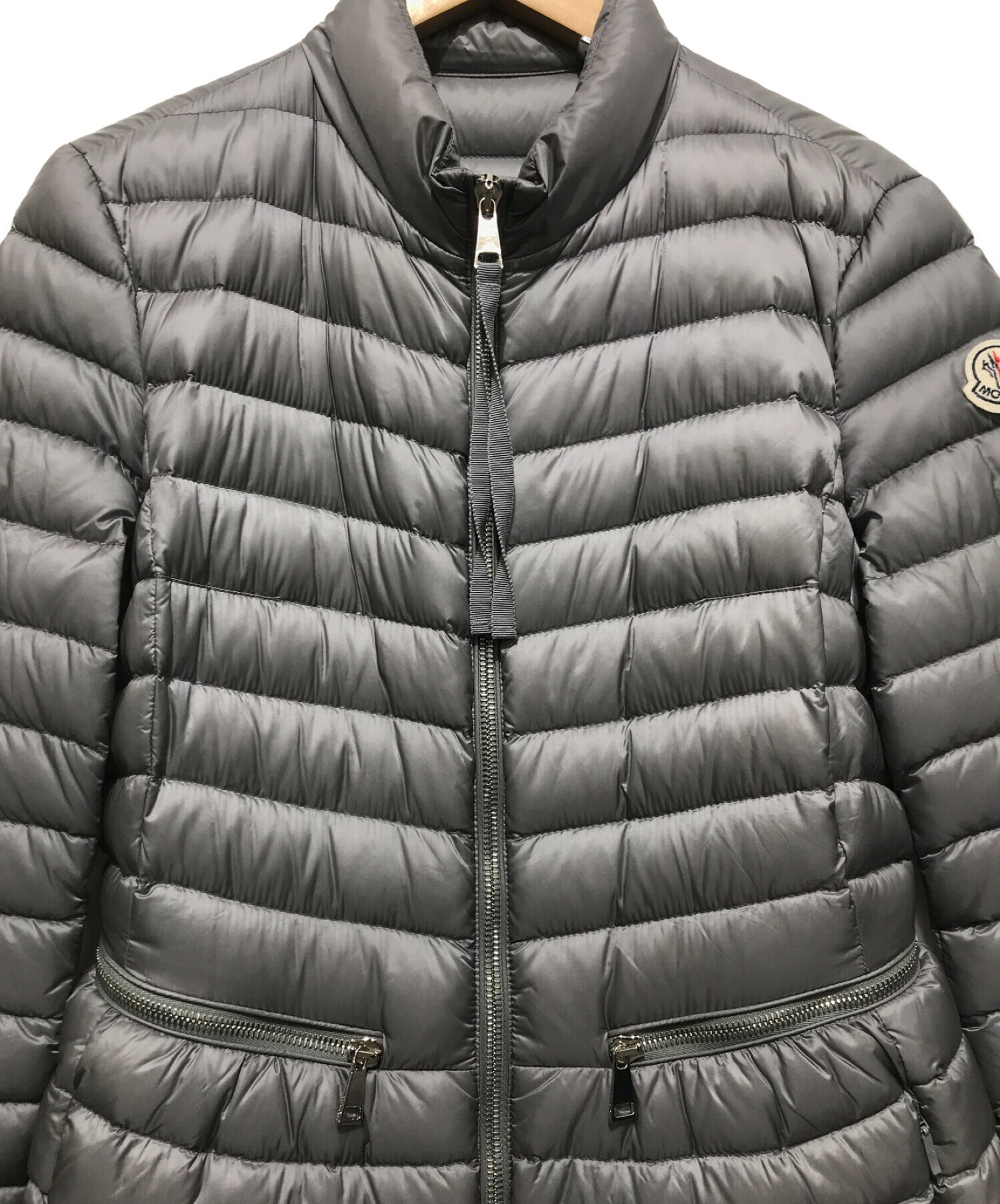 MONCLER (モンクレール) ダウンコート グレー サイズ:1