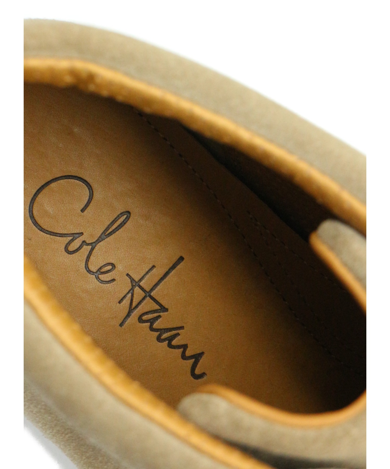 COLE HAAN (コールハーン) デザートブーツ ベージュ サイズ:25