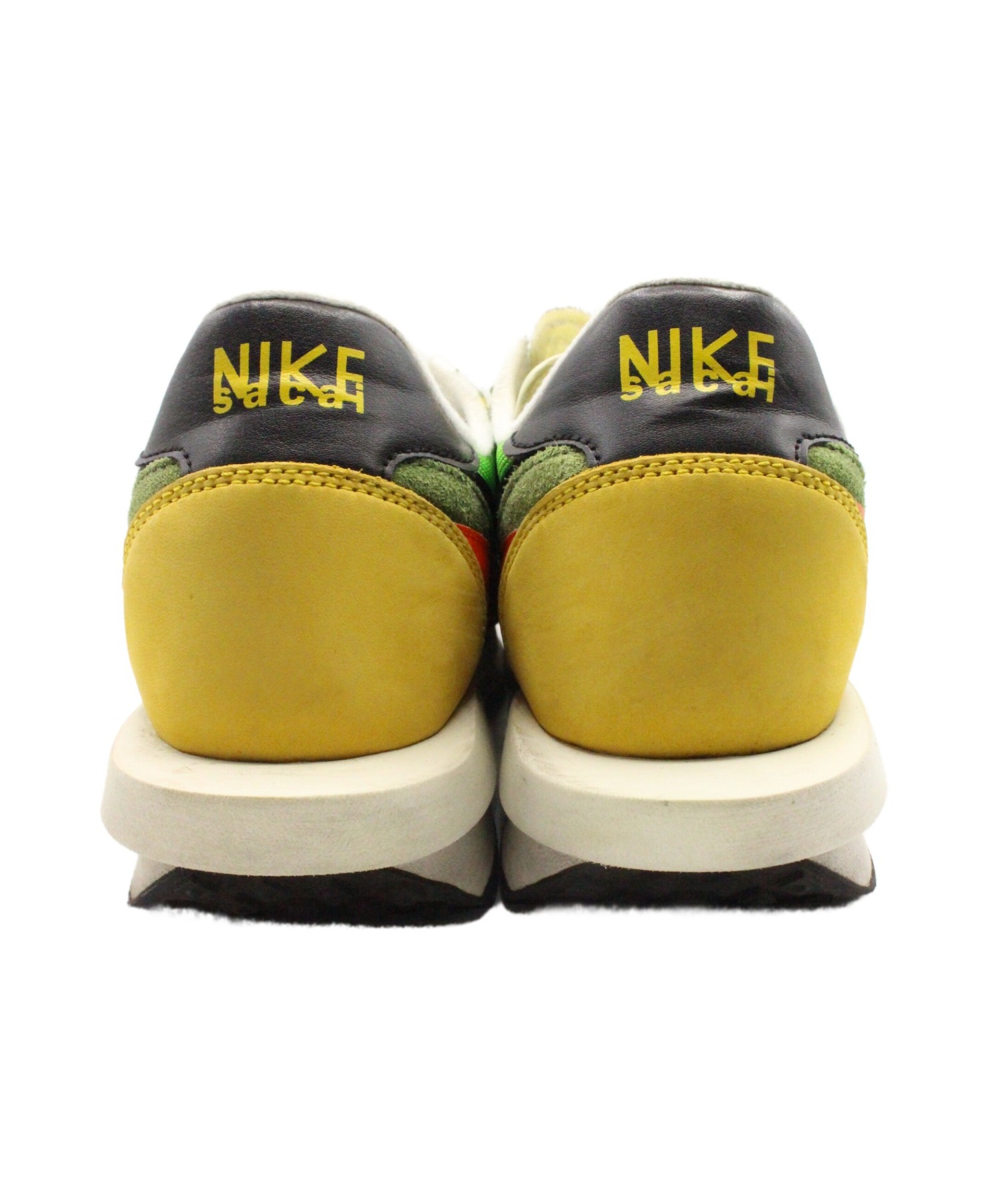 NIKE × sacai (ナイキ × サカイ) LD WAFFLE / SACAI 黄緑 サイズ:30cm