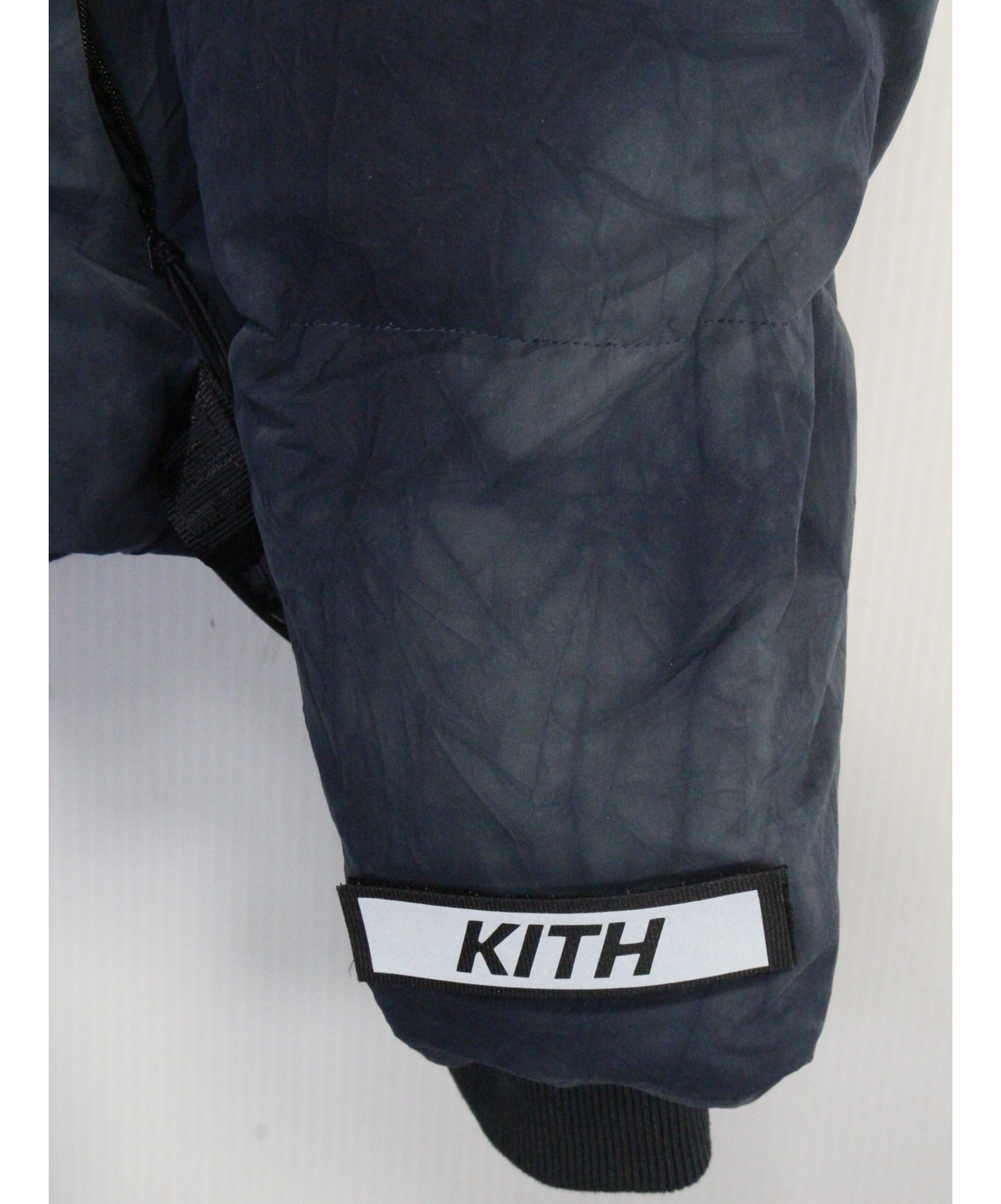 KITH (キス) ダウンジャケット ネイビー サイズ:L