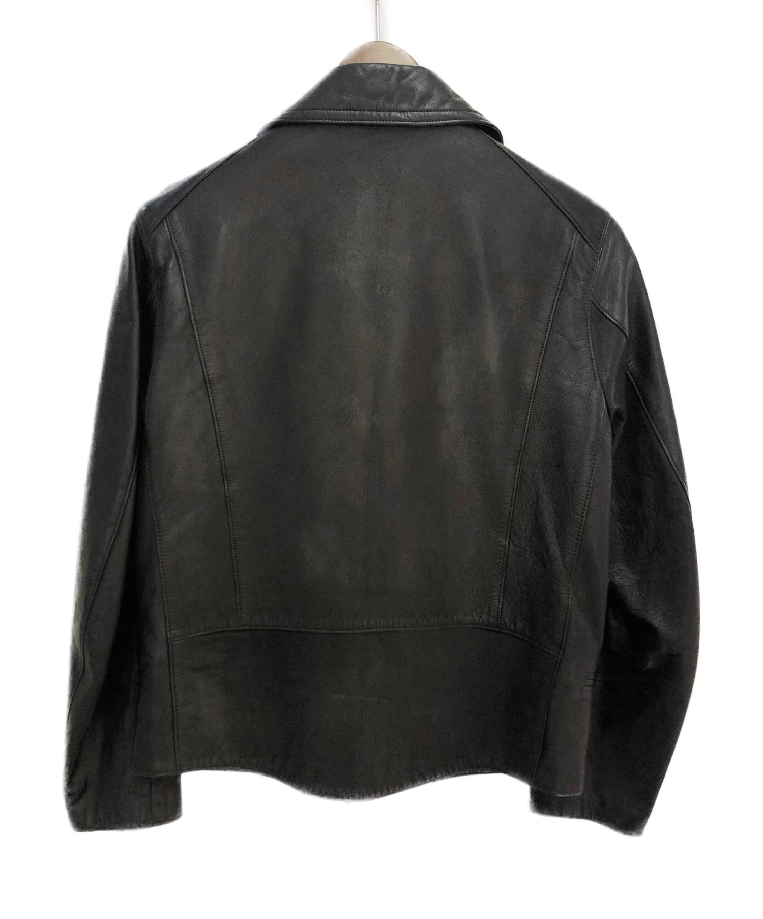 UNDERCOVERISM (アンダーカバーイズム) ダブルジップライダースジャケット ブラック サイズ:1