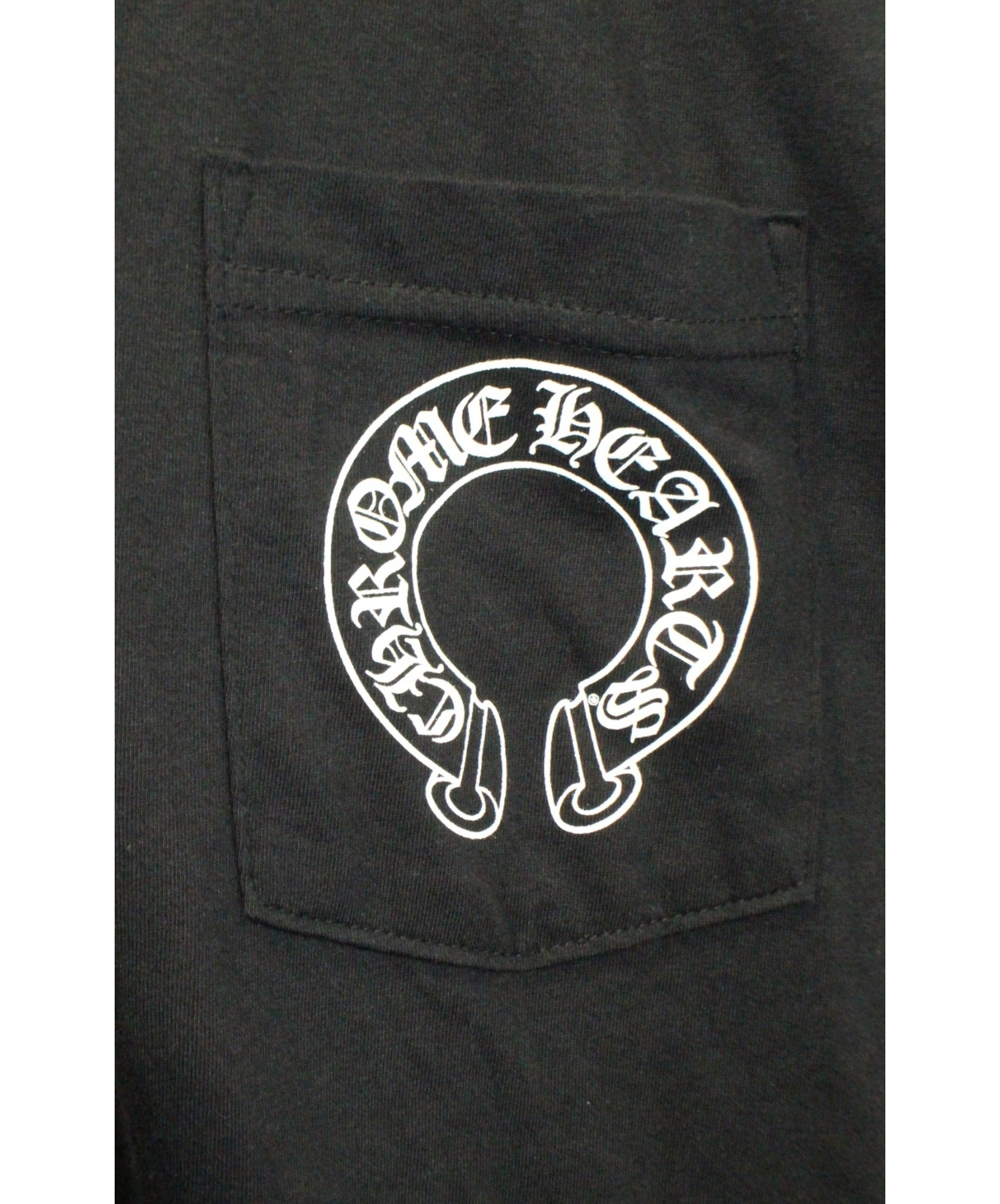 CHROME HEARTS (クロムハーツ) 長袖Tシャツ ブラック サイズ:Ｍ 未使用品