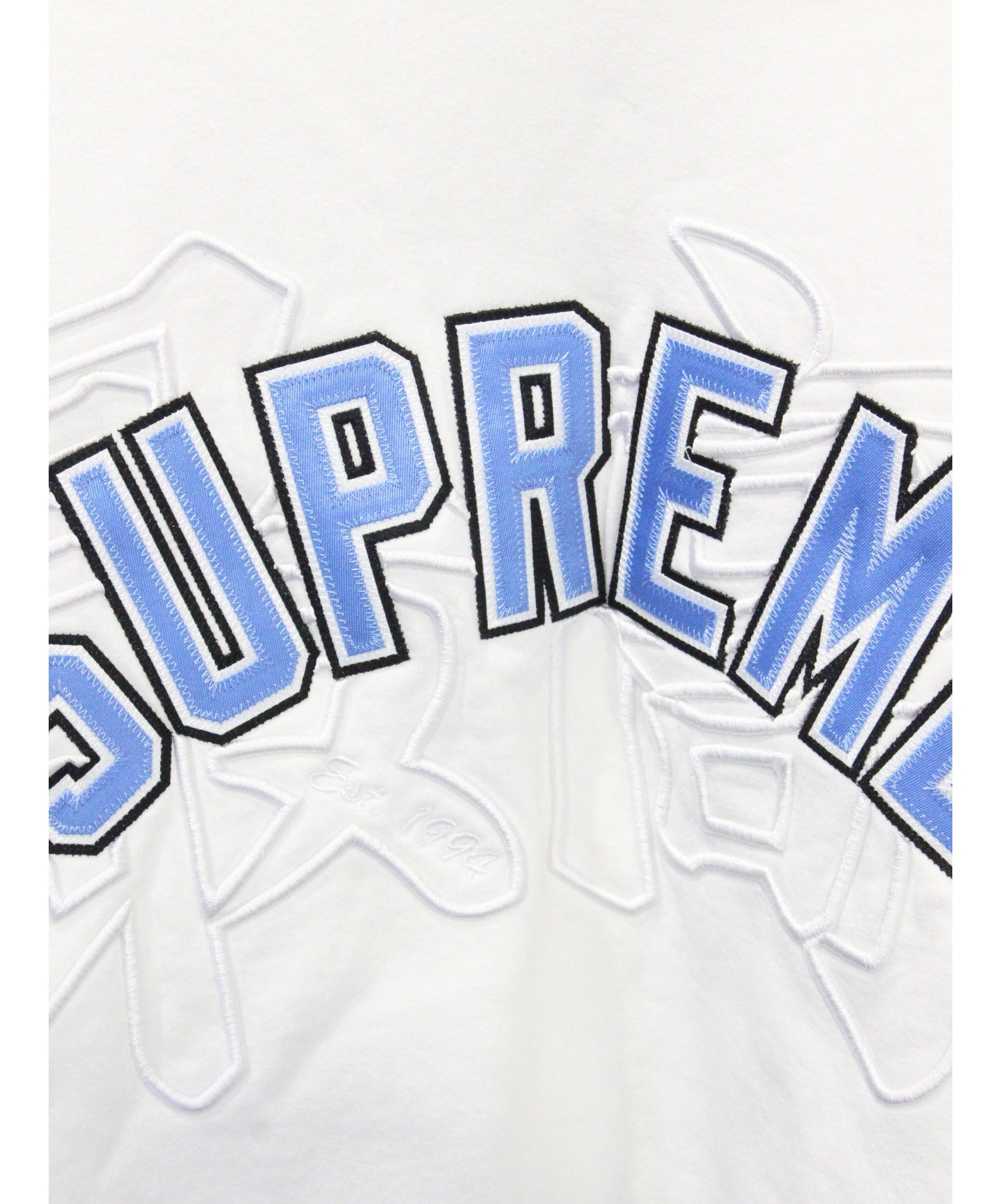 Supreme (シュプリーム) Kanji Logo Crewneck ホワイト サイズ:XL