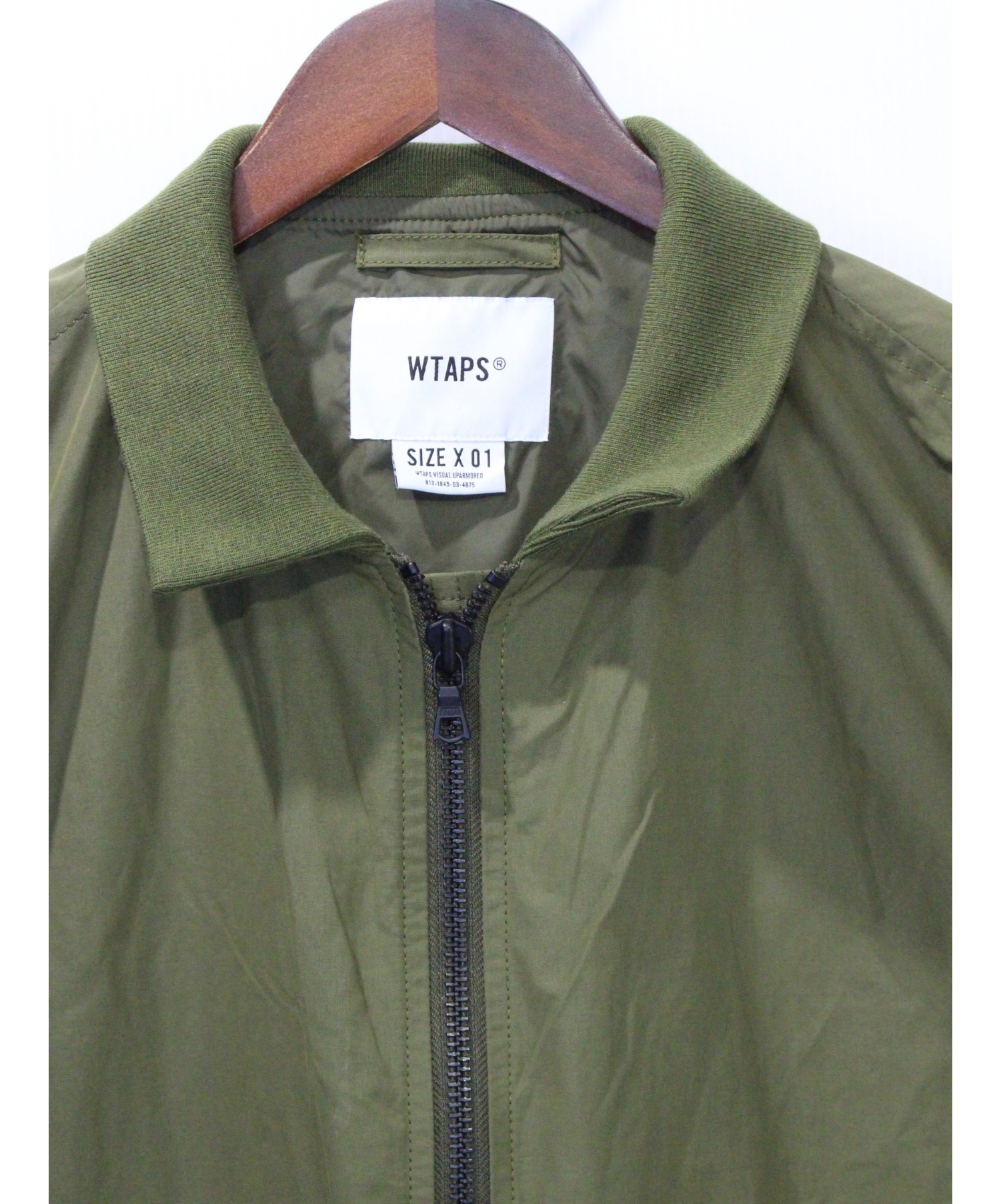 中古・古着通販】WTAPS (ダブルタップス) WFS JACKET カーキ サイズ:S