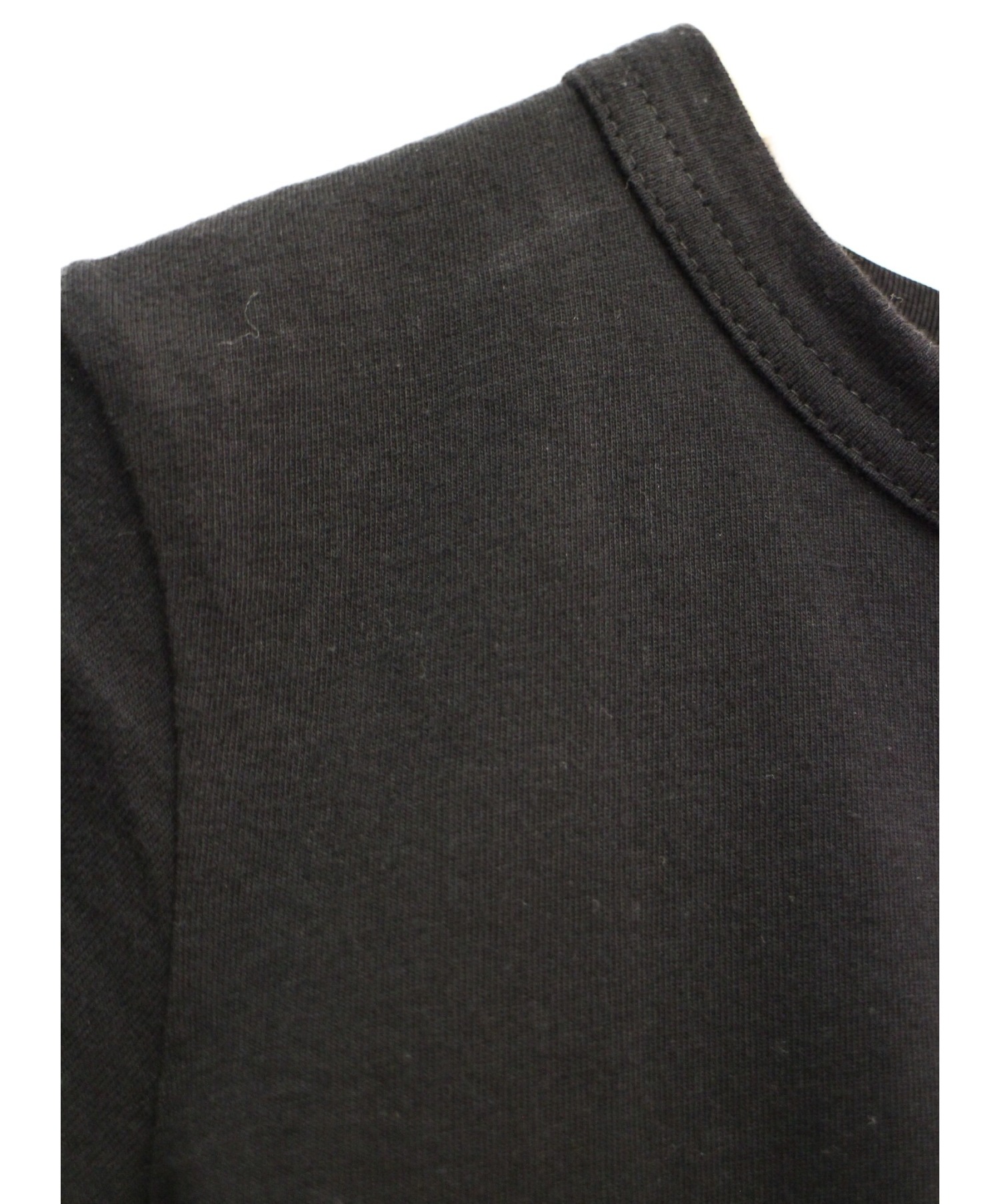 sacai (サカイ) 切替Tシャツ ブラック サイズ:2