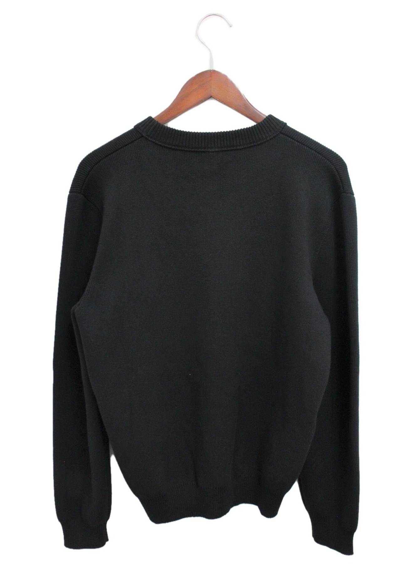 CELINE (セリーヌ) フロッククルーネックセーター ブラック サイズ:M
