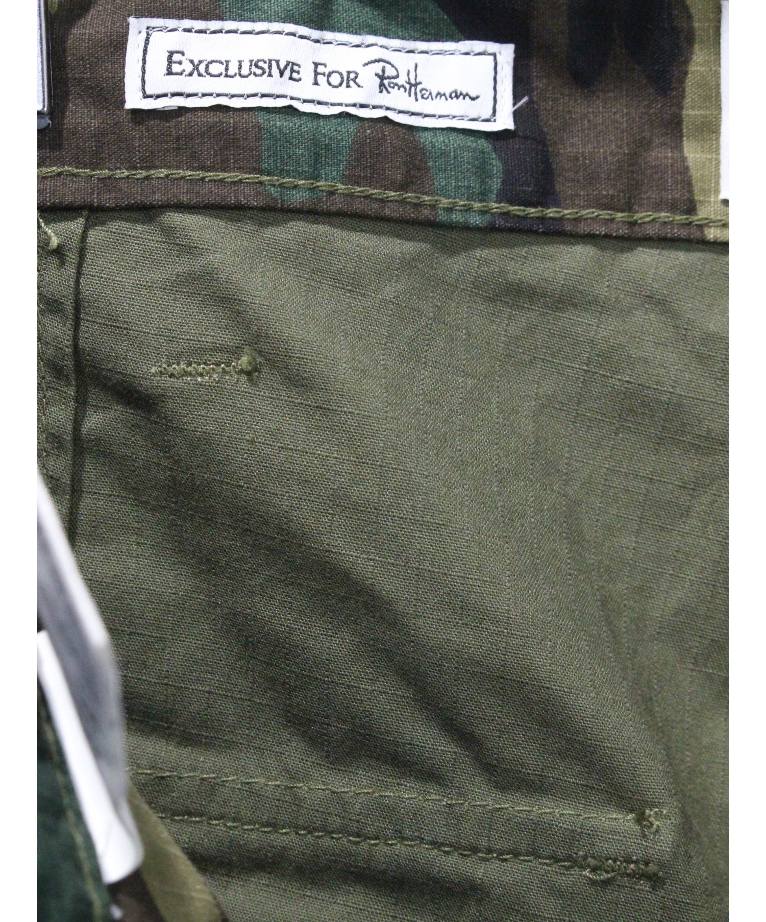 WTAPS×Ron Herman (ダブルタップス×ロンハーマン) BUDS TROUSERS オリーブ サイズ:SIZE X 01