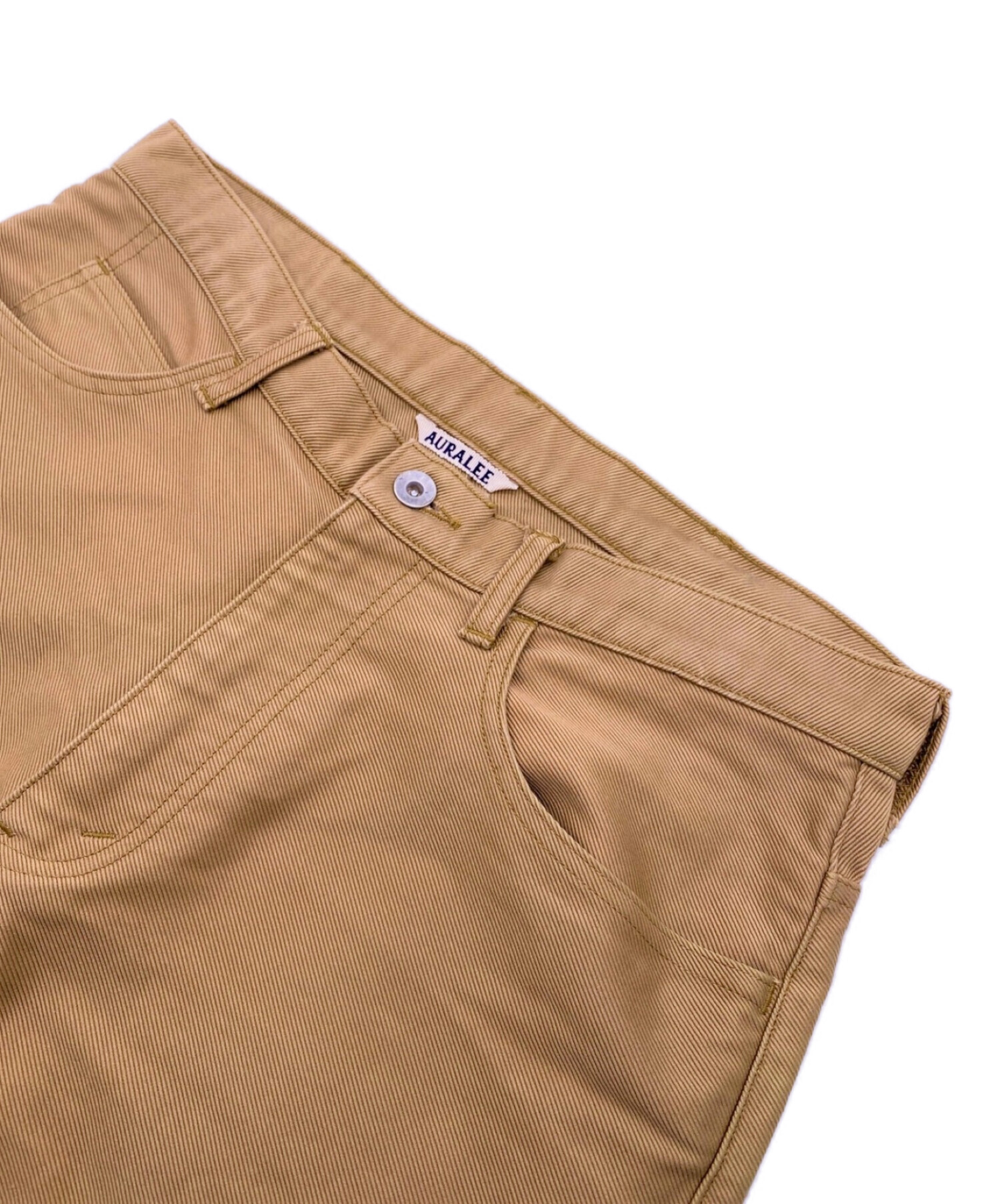 AURALEE (オーラリー) FINX MOLESKIN PANTS ベージュ サイズ:4