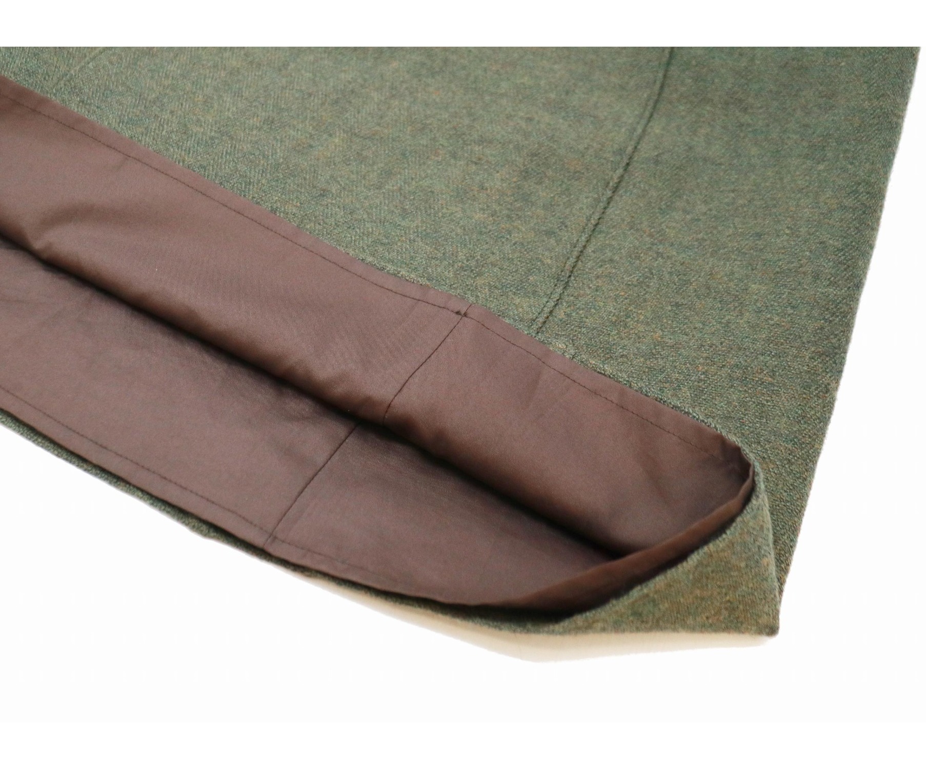 MIU MIU (ミュウミュウ) [OLD]ヴィンテージベルテッドスカート オリーブ サイズ:42 90'sヴィンテージ・アーカイブmiumiu