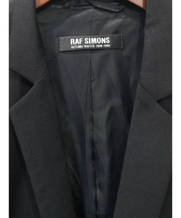 RAF SIMONS (ラフシモンズ) セットアップスーツ ブラック サイズ:44