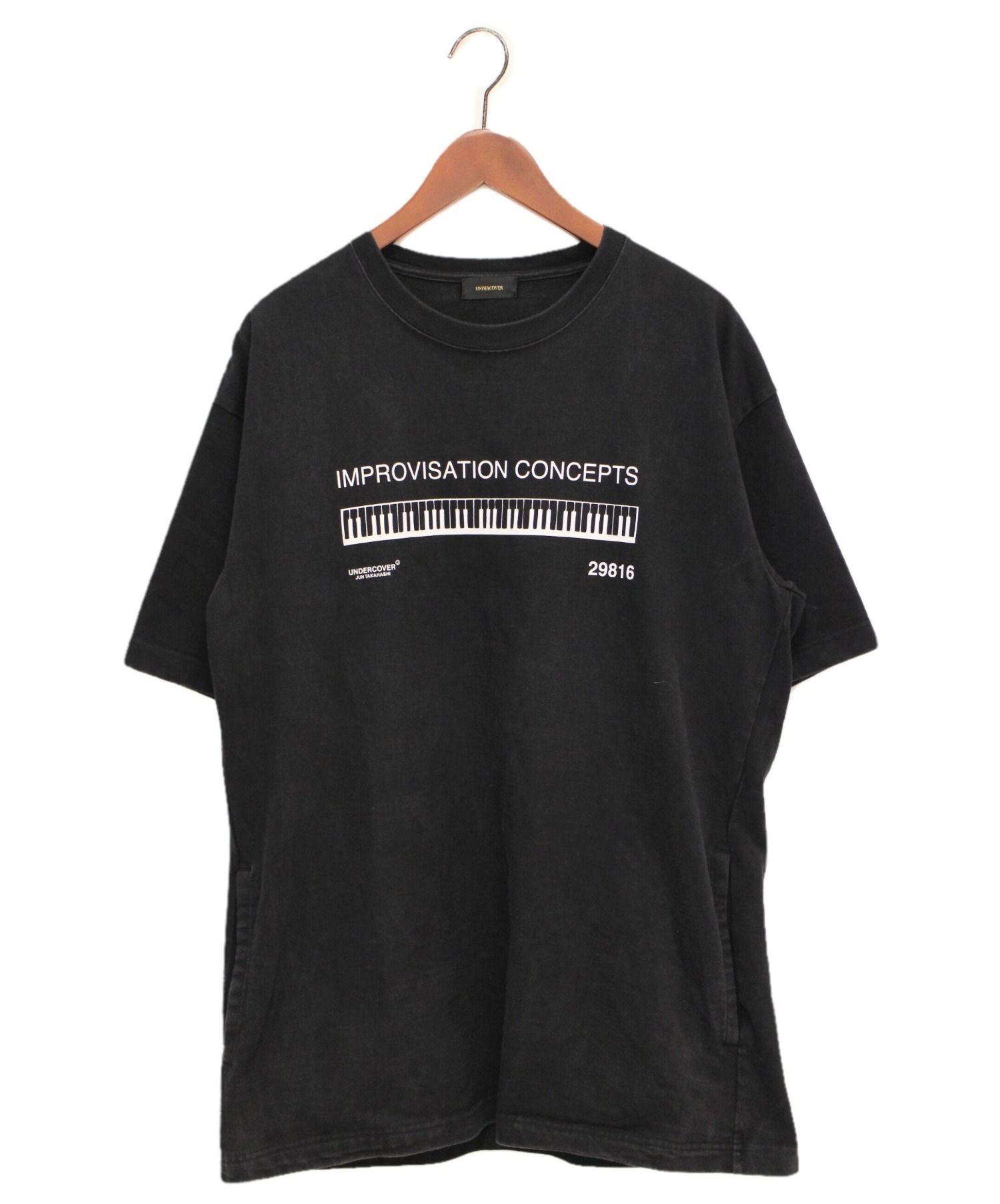UNDERCOVER (アンダーカバー) ビッグシルエットTシャツ ブラック サイズ:4