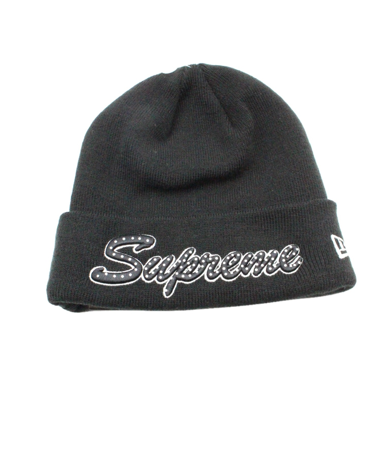 SUPREME ニット帽 ブラック/黒-