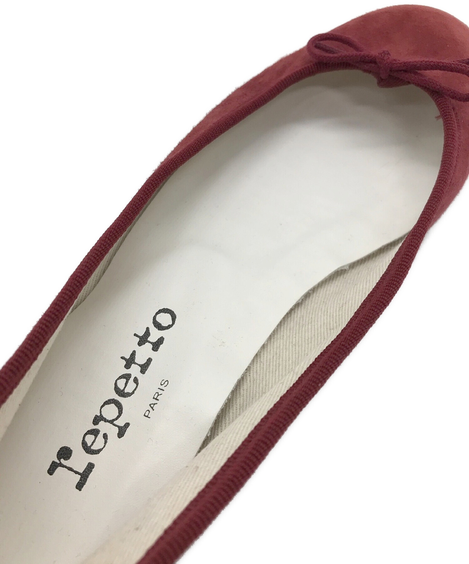 repetto (レペット) バレエシューズ ボルドー サイズ:37