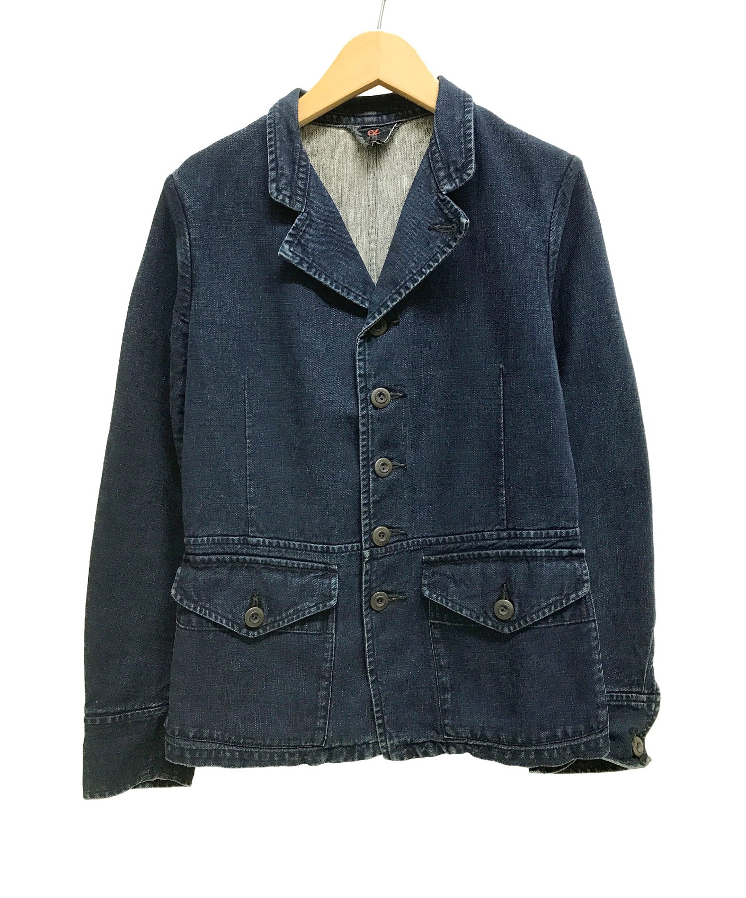 中古・古着通販】45R (45アール) 藍デニムジャケット ネイビー サイズ