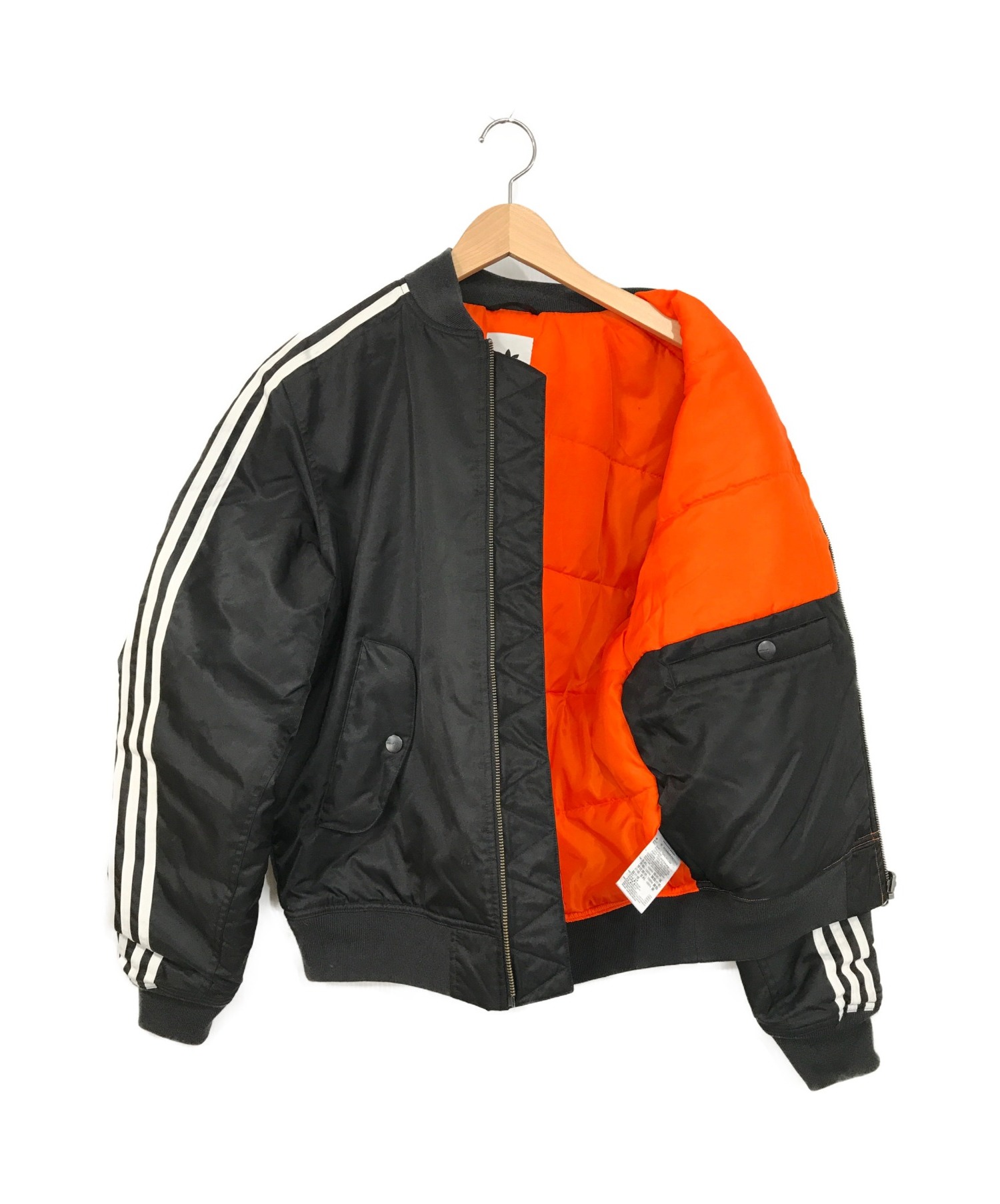 adidas (アディダス) ボンバージャケット ブラック サイズ:SIZE L