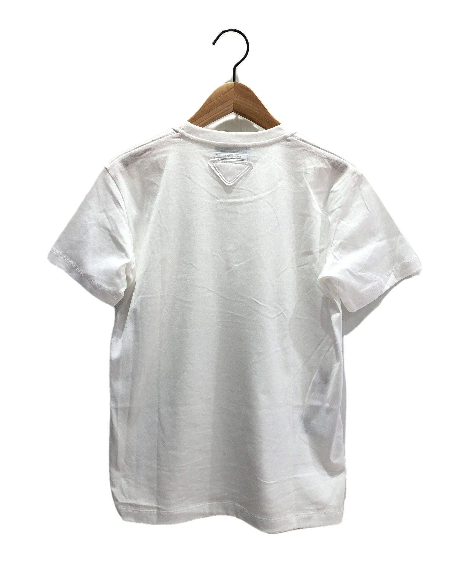PRADA (プラダ) パックTシャツ ホワイト サイズ:M