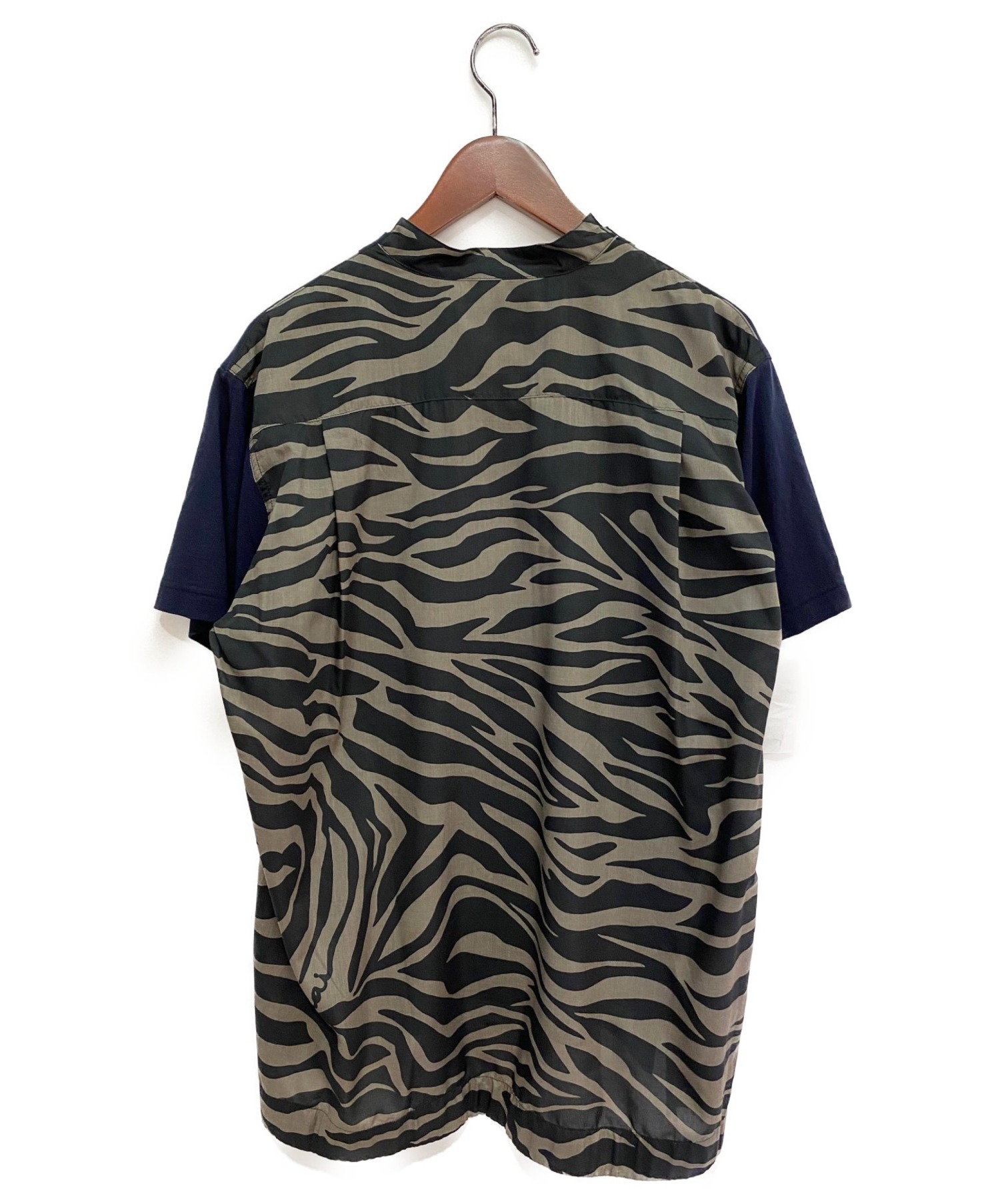 sacai 20ss zebra print shirtメンズ - northwoodsbookkeeping.com