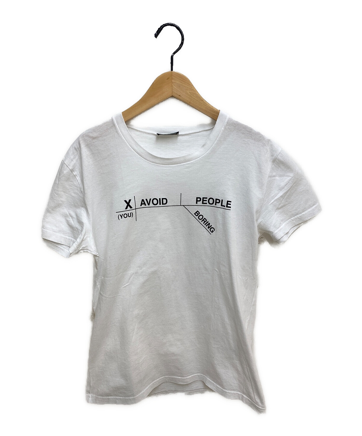 DIOR HOMME (ディオール オム) プリントTシャツ ホワイト サイズ:M