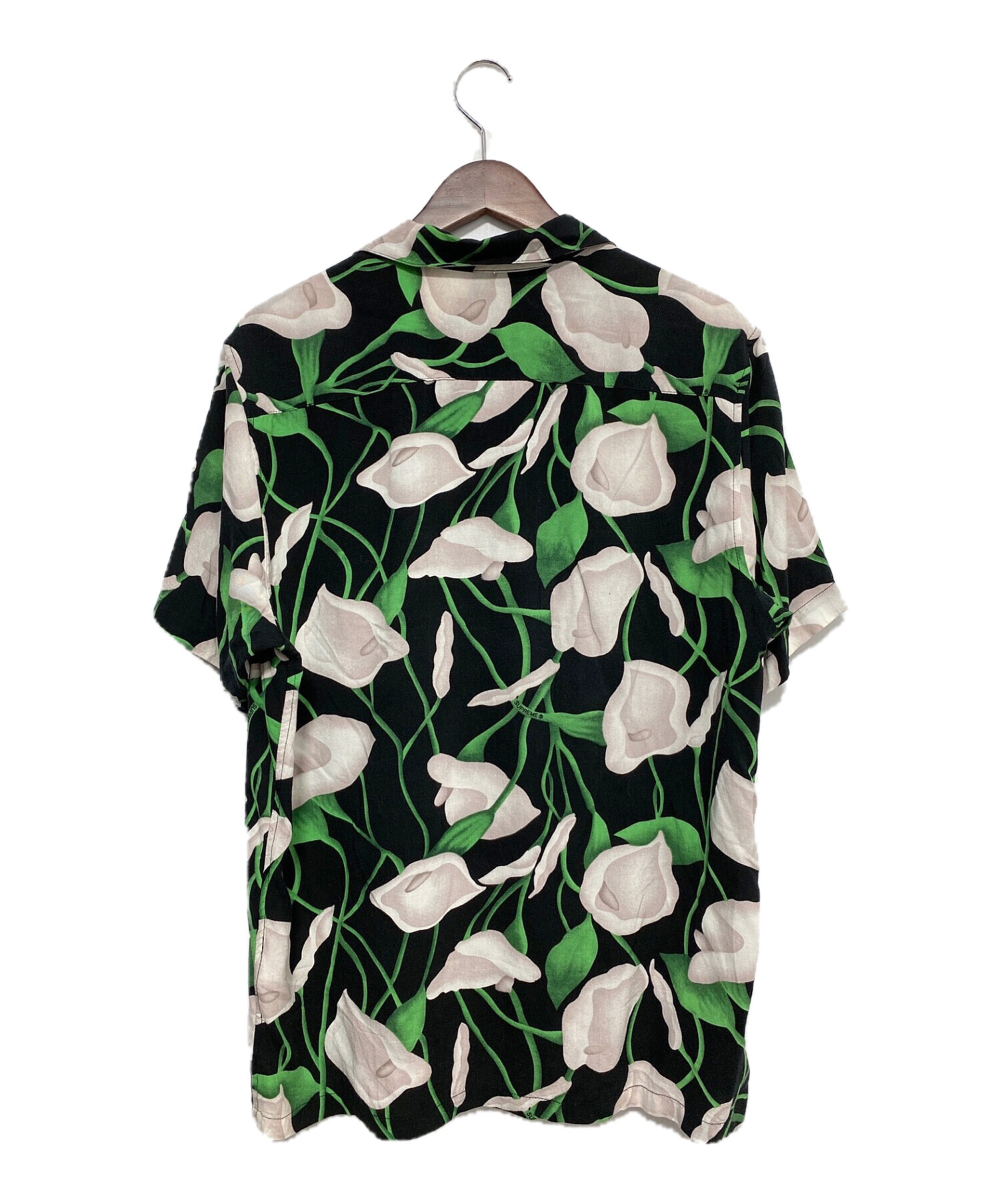 中古・古着通販】SUPREME (シュプリーム) Lily Rayon Shirt ブラック