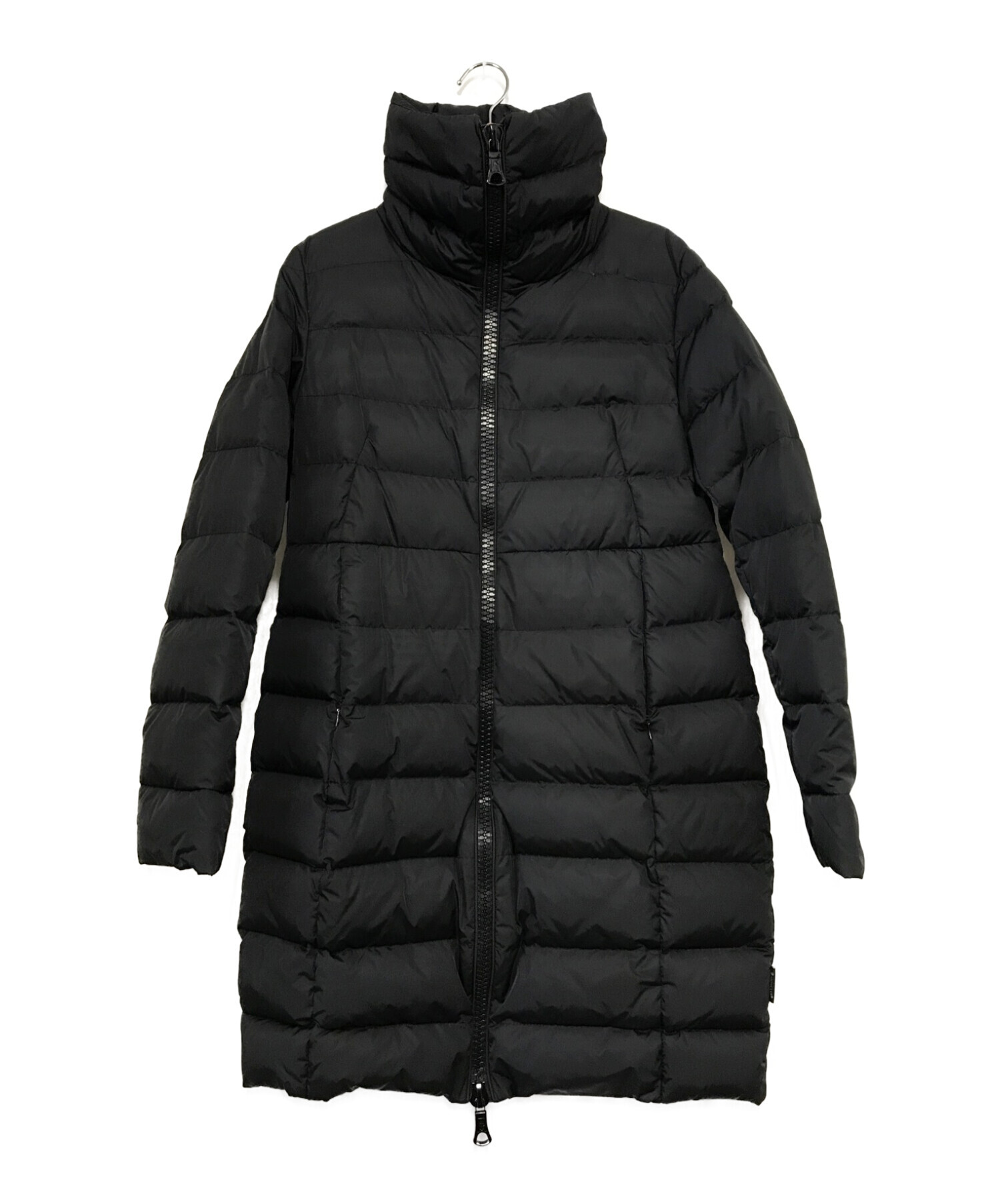 MONCLER (モンクレール) ダウンコート ブラック サイズ:SIZE　1