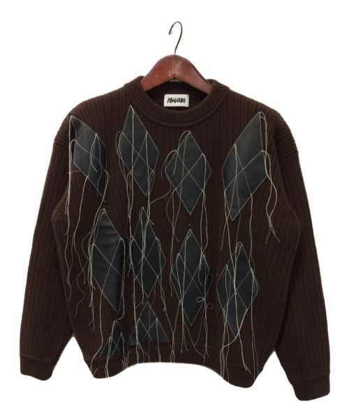 MAGLIANO (マリアーノ) ARLECCHINO PULLOVER ブラウン サイズ:S