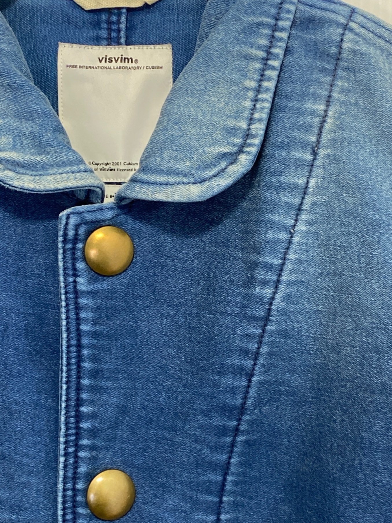 正規販売店】 visvim デニムジャケット サイズ2 smock cunningham 