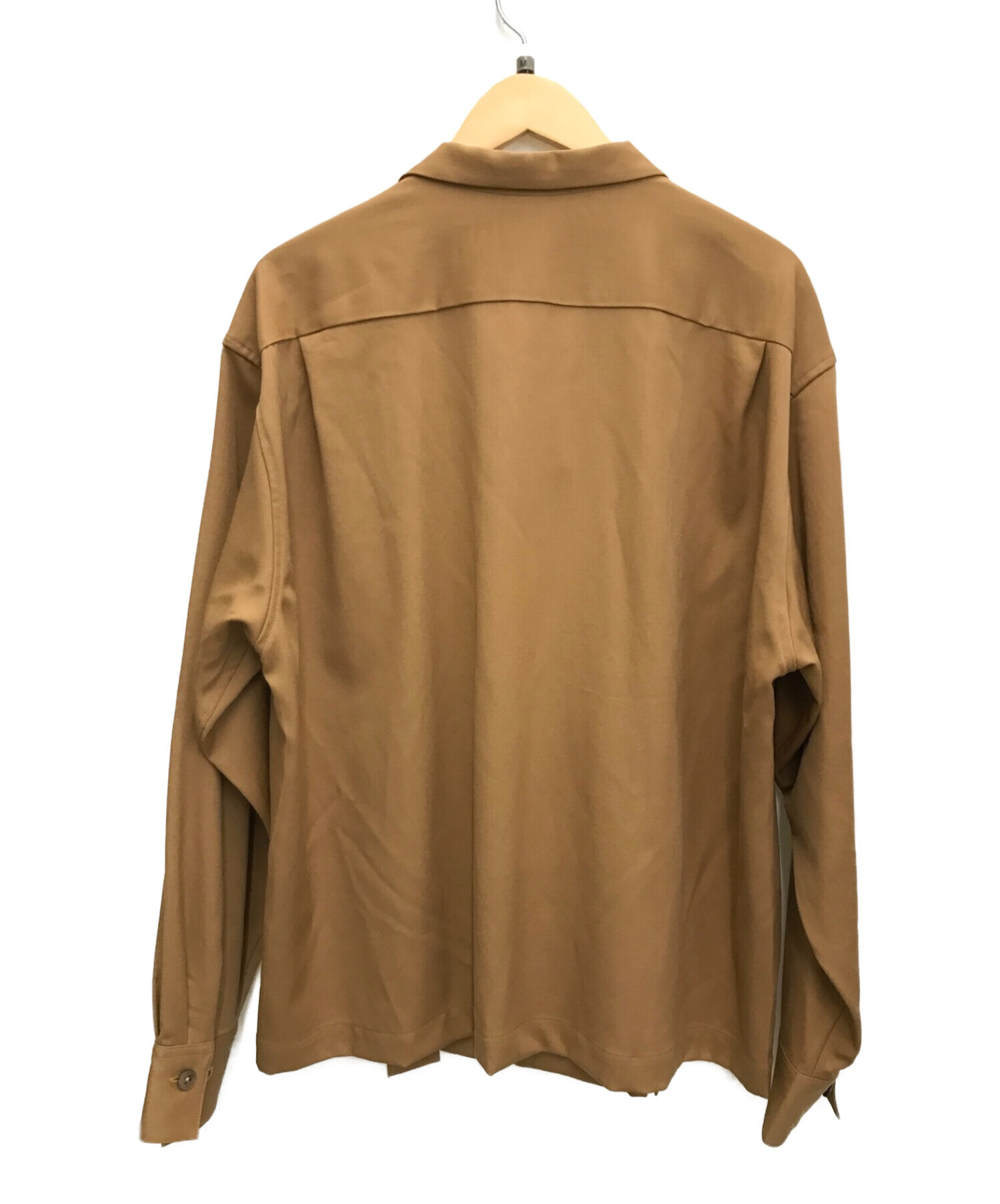 ANITYA (アニティア) OPEN NECKED SHIRT ベージュ サイズ:2 未使用品