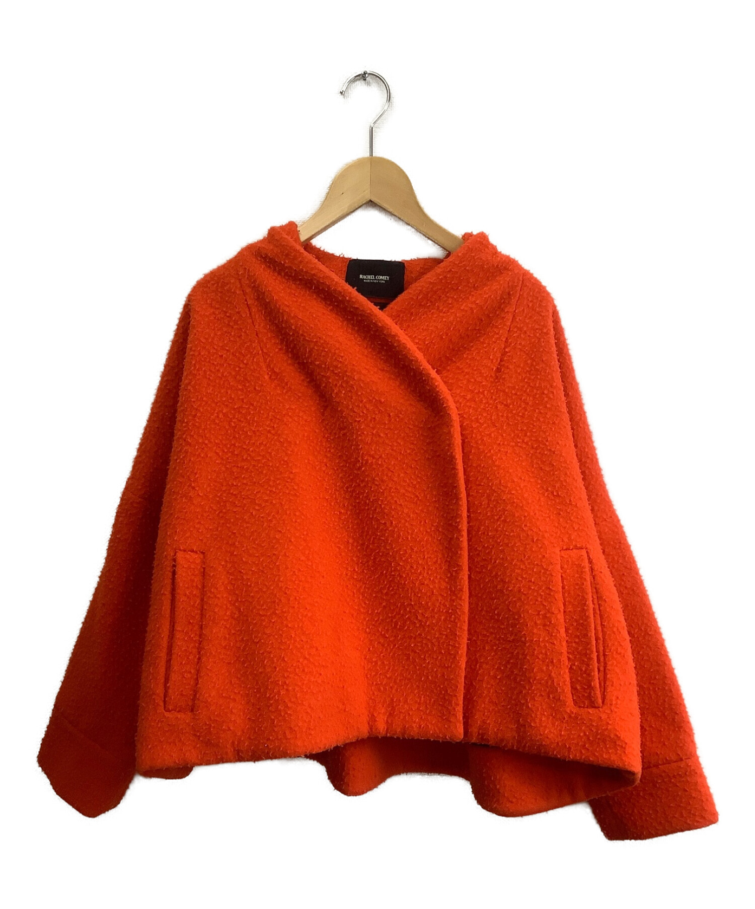 rachel comey (レイチェルコーミー) ネップ加工ジャケット レッド サイズ:S