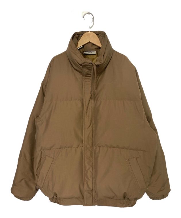 中古・古着通販】FOG ESSENTIALS (フィアオブゴッド エッセンシャル) PUFFER JACKET ブラウン  サイズ:Ｌ｜ブランド・古着通販 トレファク公式【TREFAC FASHION】スマホサイト