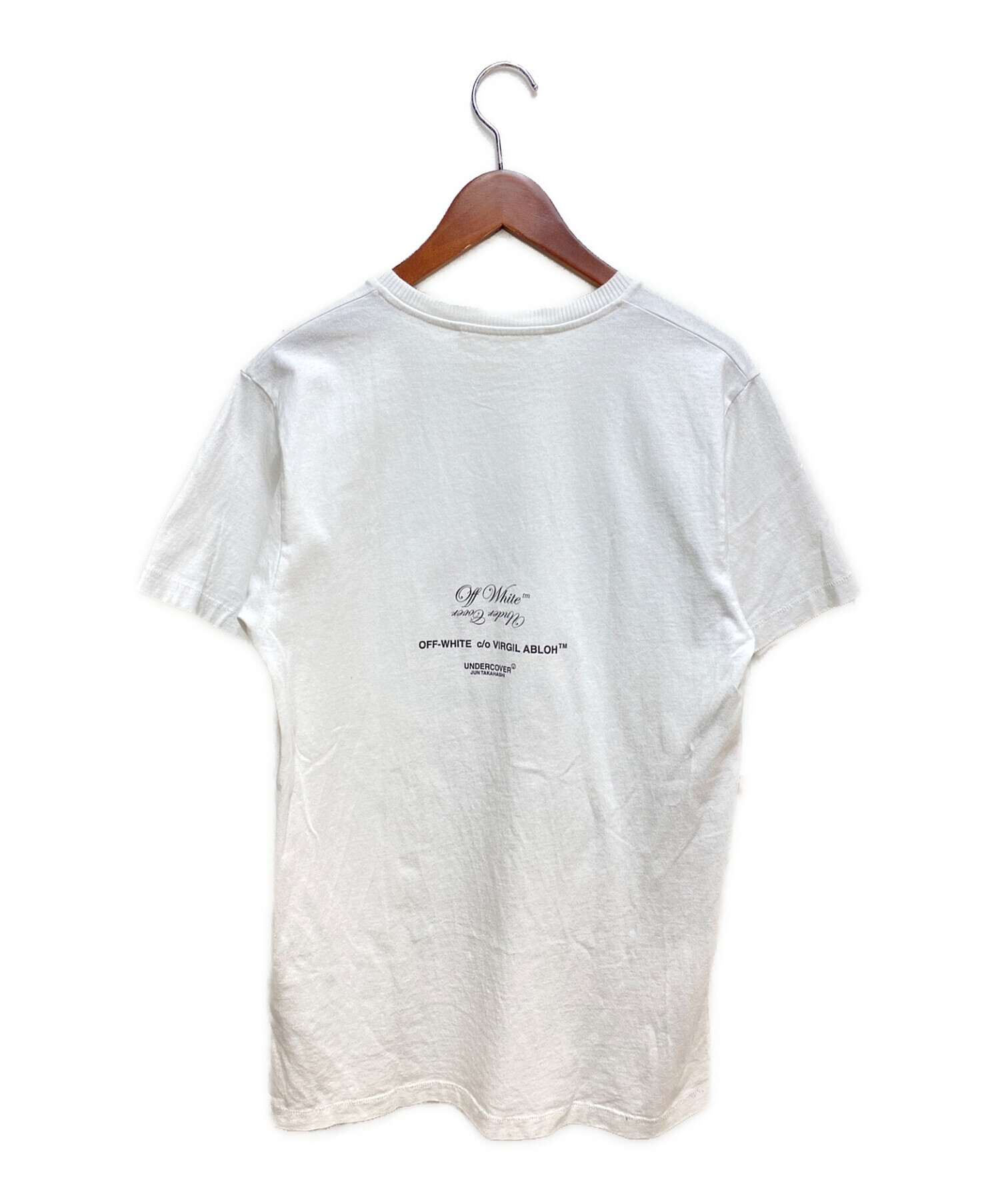 肩幅45cmオフホワイト アンダーカバー   Apple T-shirt