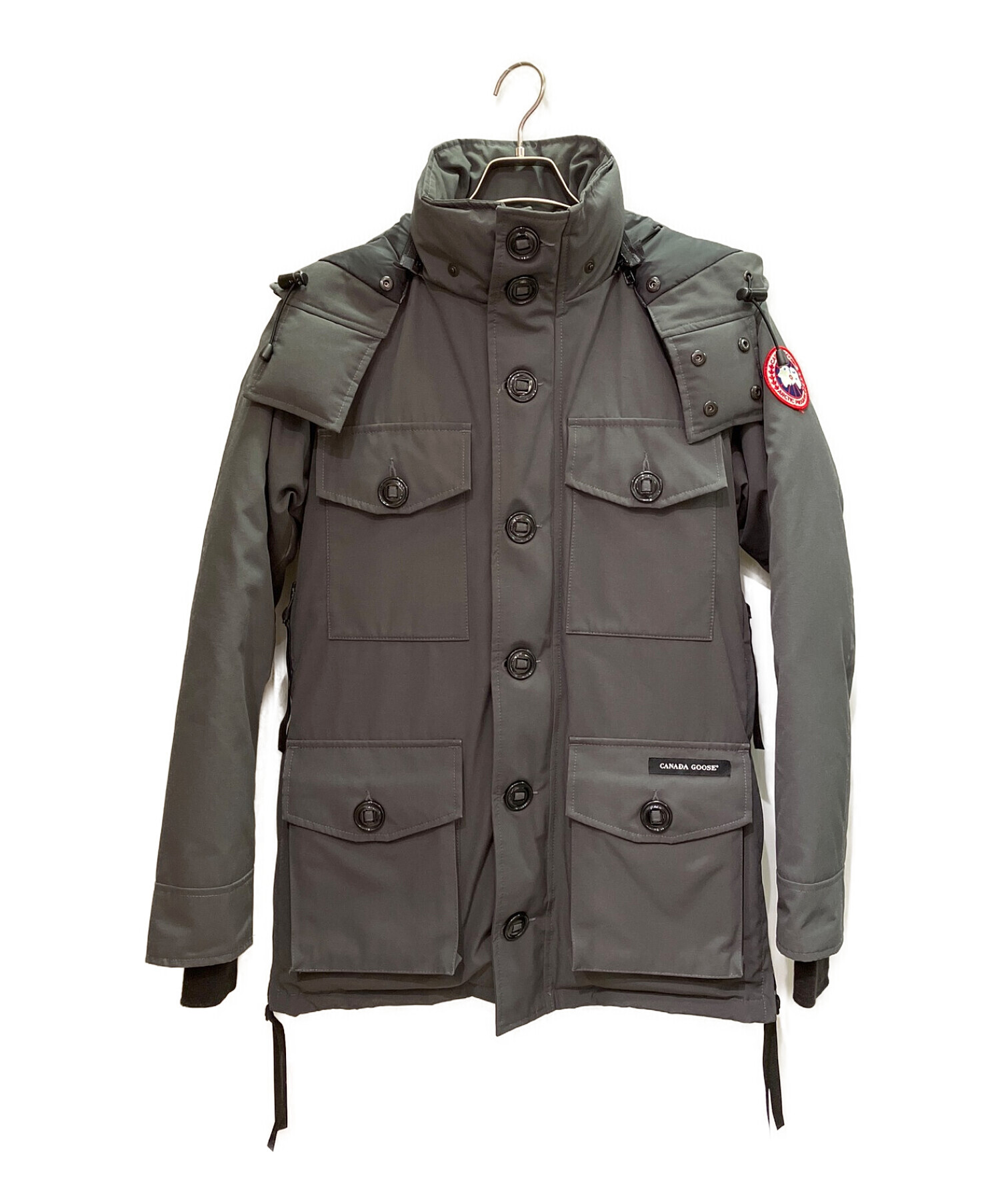 CANADA GOOSE (カナダグース) LANGLEY ダウンジャケット グレー サイズ:XS