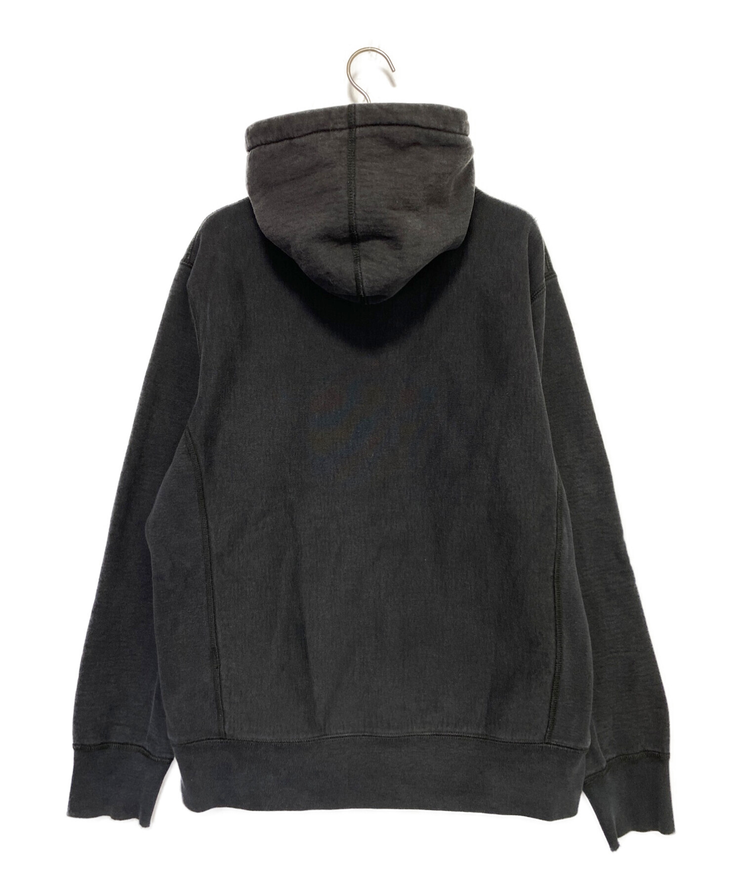 中古・古着通販】SUPREME (シュプリーム) Compact Logo Hooded Sweatshirt ブラック  サイズ:M｜ブランド・古着通販 トレファク公式【TREFAC FASHION】スマホサイト