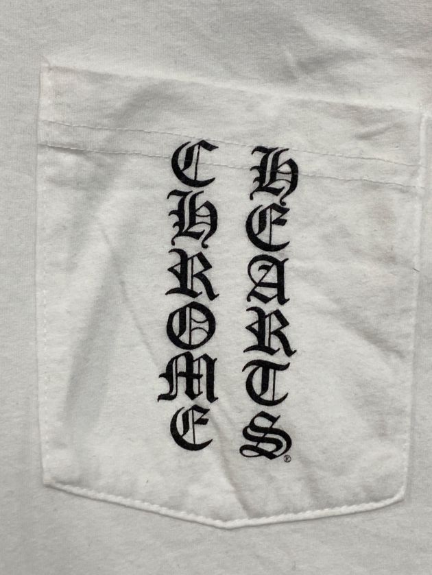 中古・古着通販】CHROME HEARTS (クロムハーツ) ポケットTシャツ