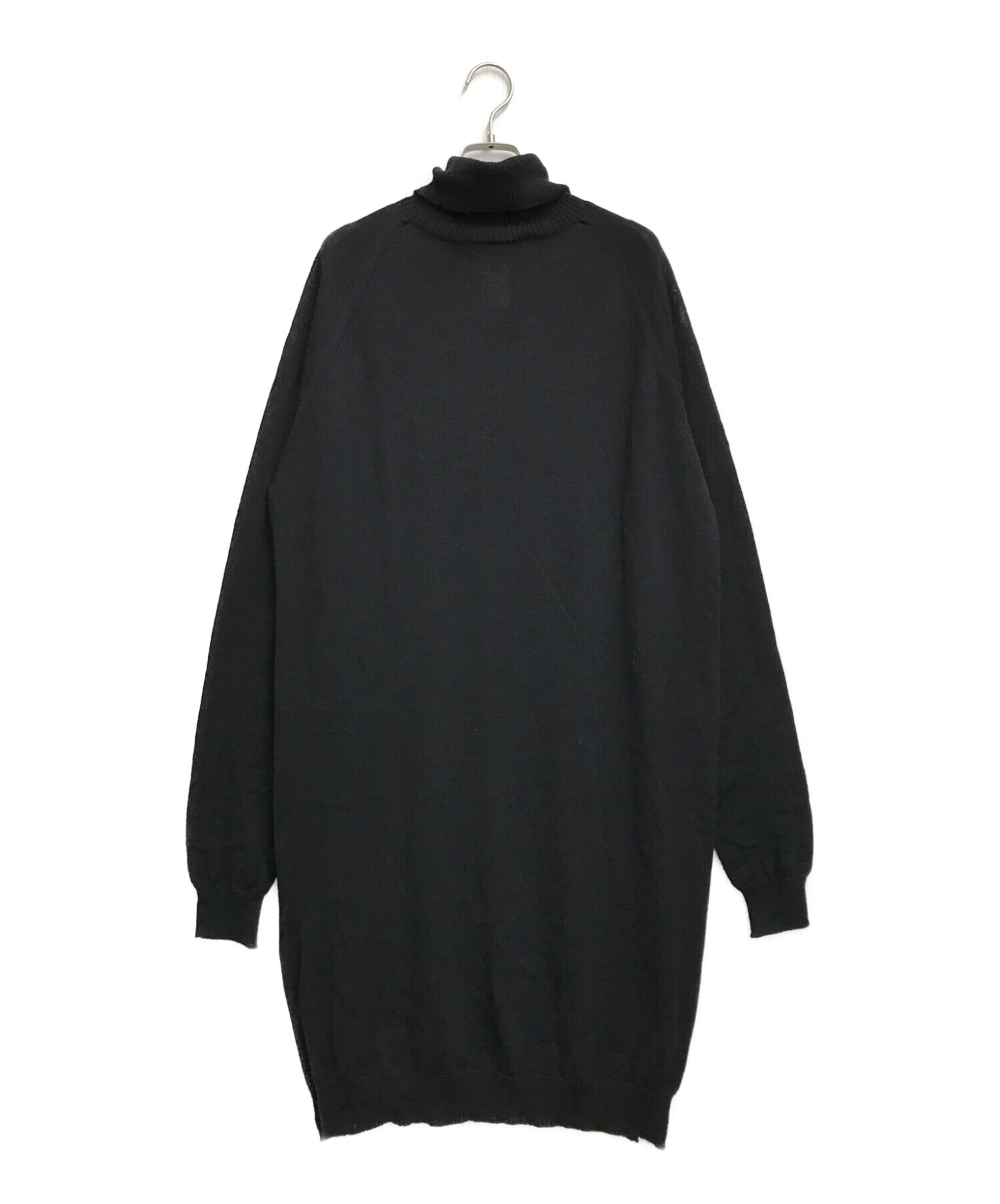 GROUND Y (グラウンドワイ) Long Turtle Knit-Black ブラック サイズ:3