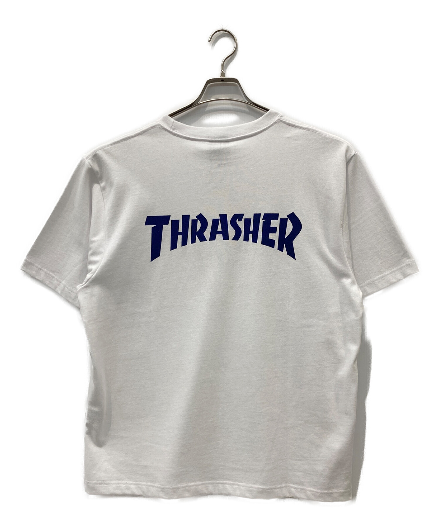 THRASHER×RHC (スラッシャー×アールエイチシー) ポケットTシャツ ホワイト サイズ:S