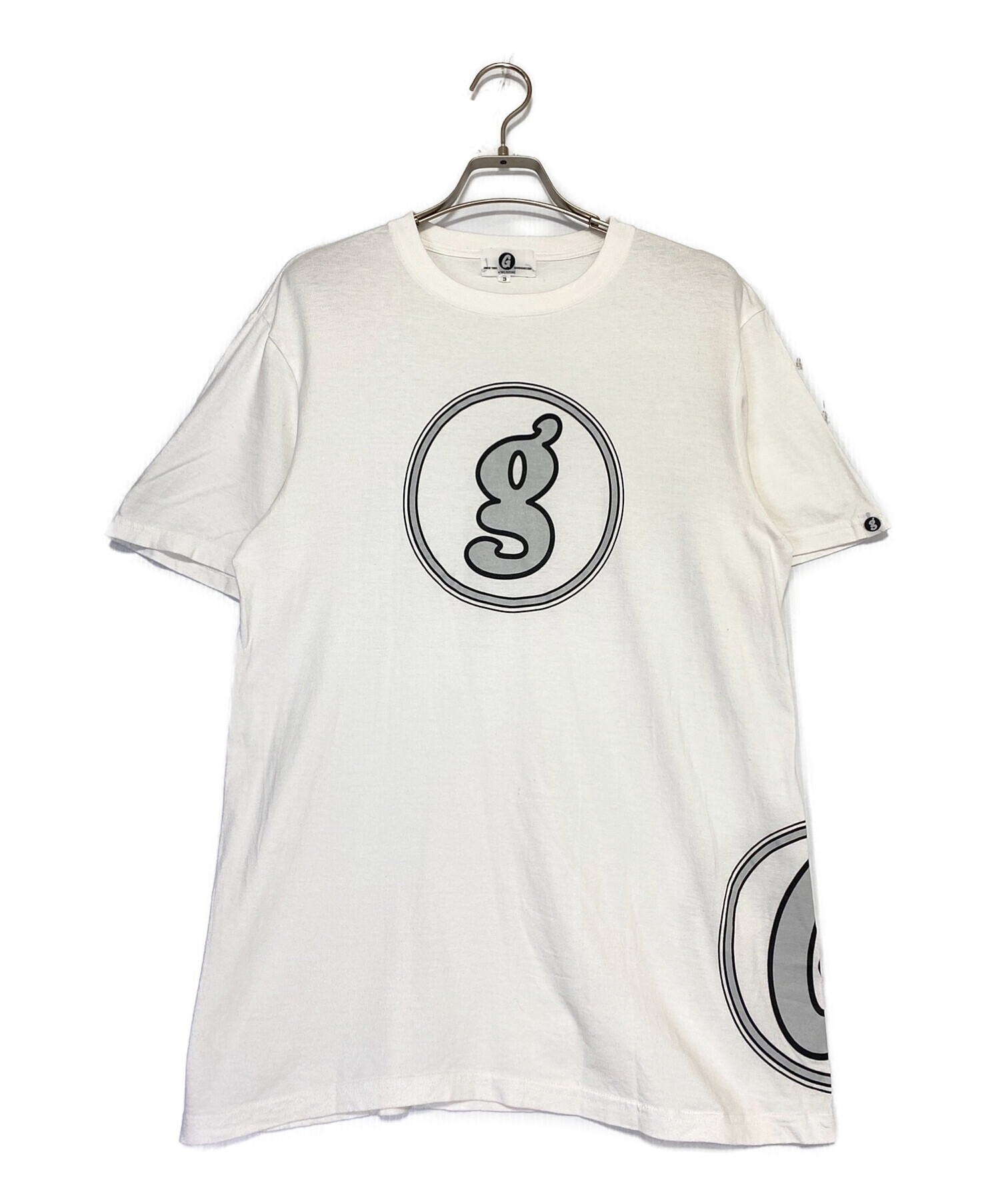 GOOD ENOUGH (グッドイナフ) サークルロゴ復刻Tシャツ ホワイト サイズ:3