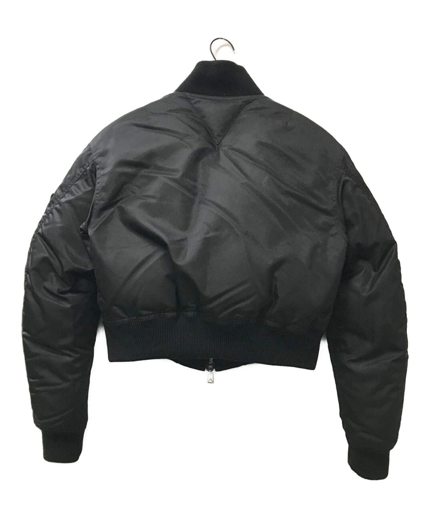 BOTTEGA VENETA (ボッテガベネタ) ボンバージャケット ブラック サイズ:44